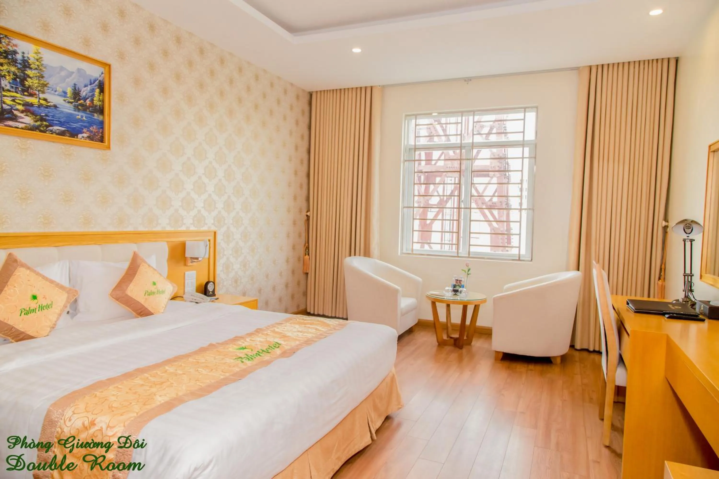 Bedroom, Bed in Palm Hotel Thanh Hoa