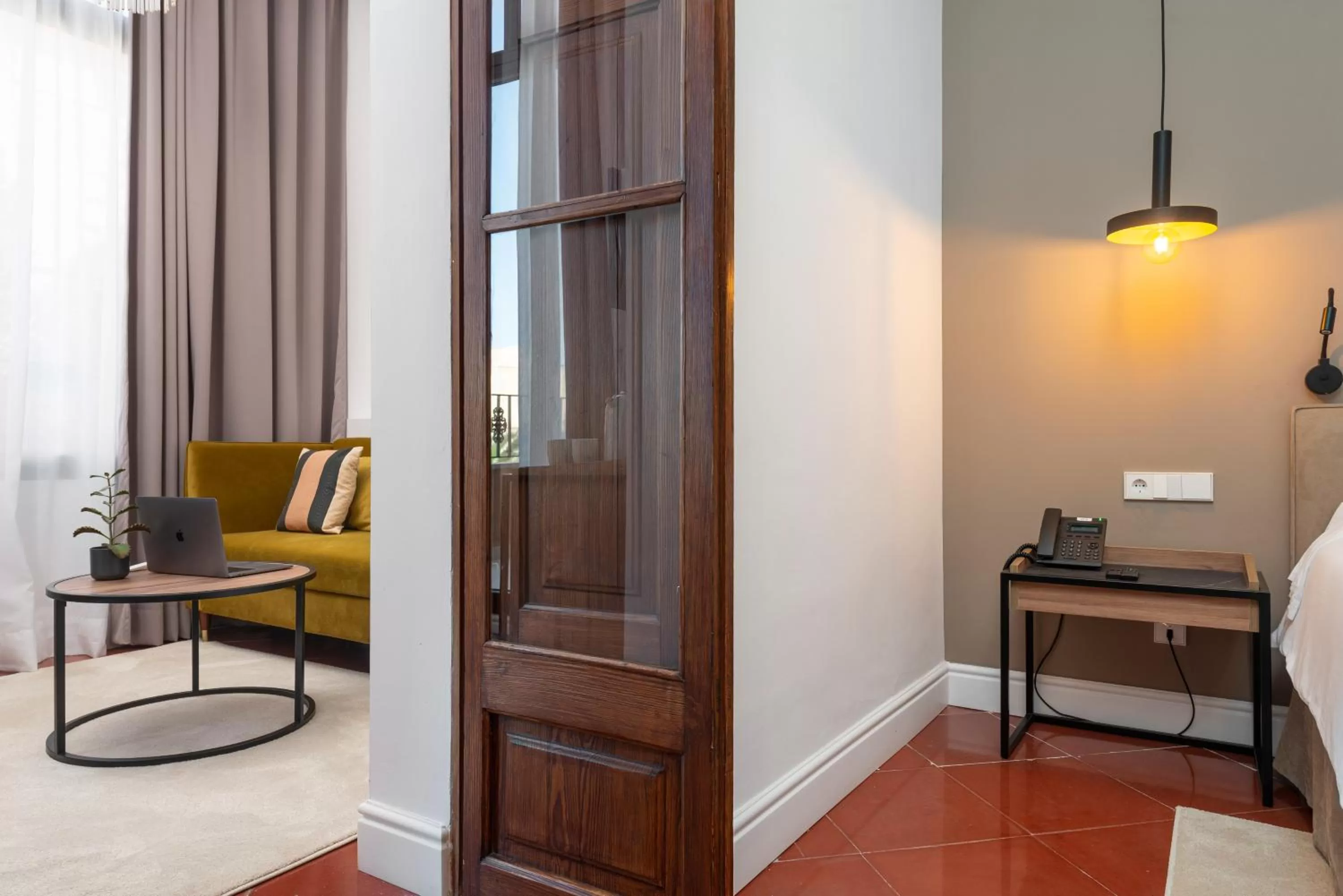 Living room in Hotel Can Quetglas