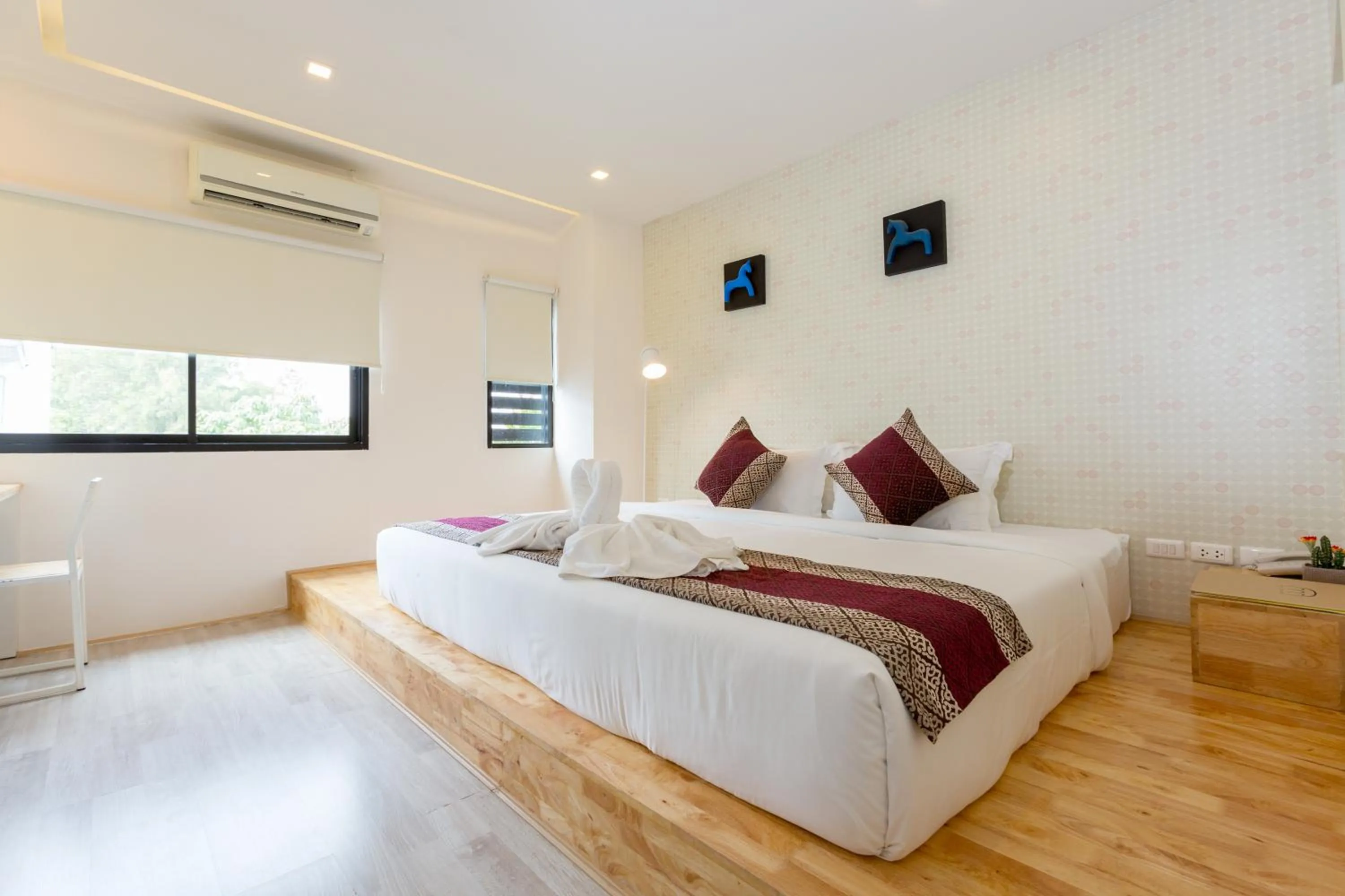 Bed in The Guest Arak Boutique Hotel