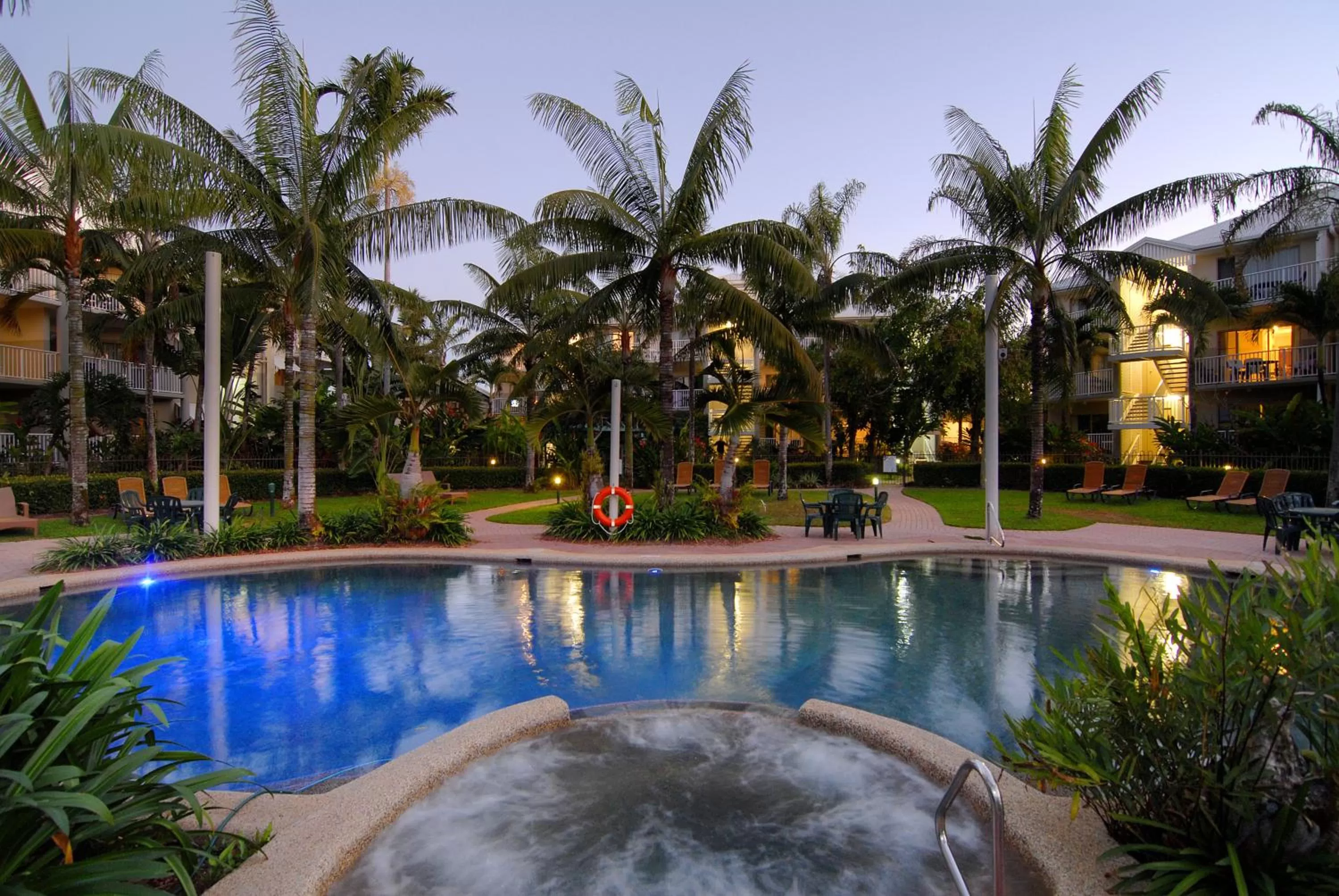 Swimming pool in Cairns Beach Resort