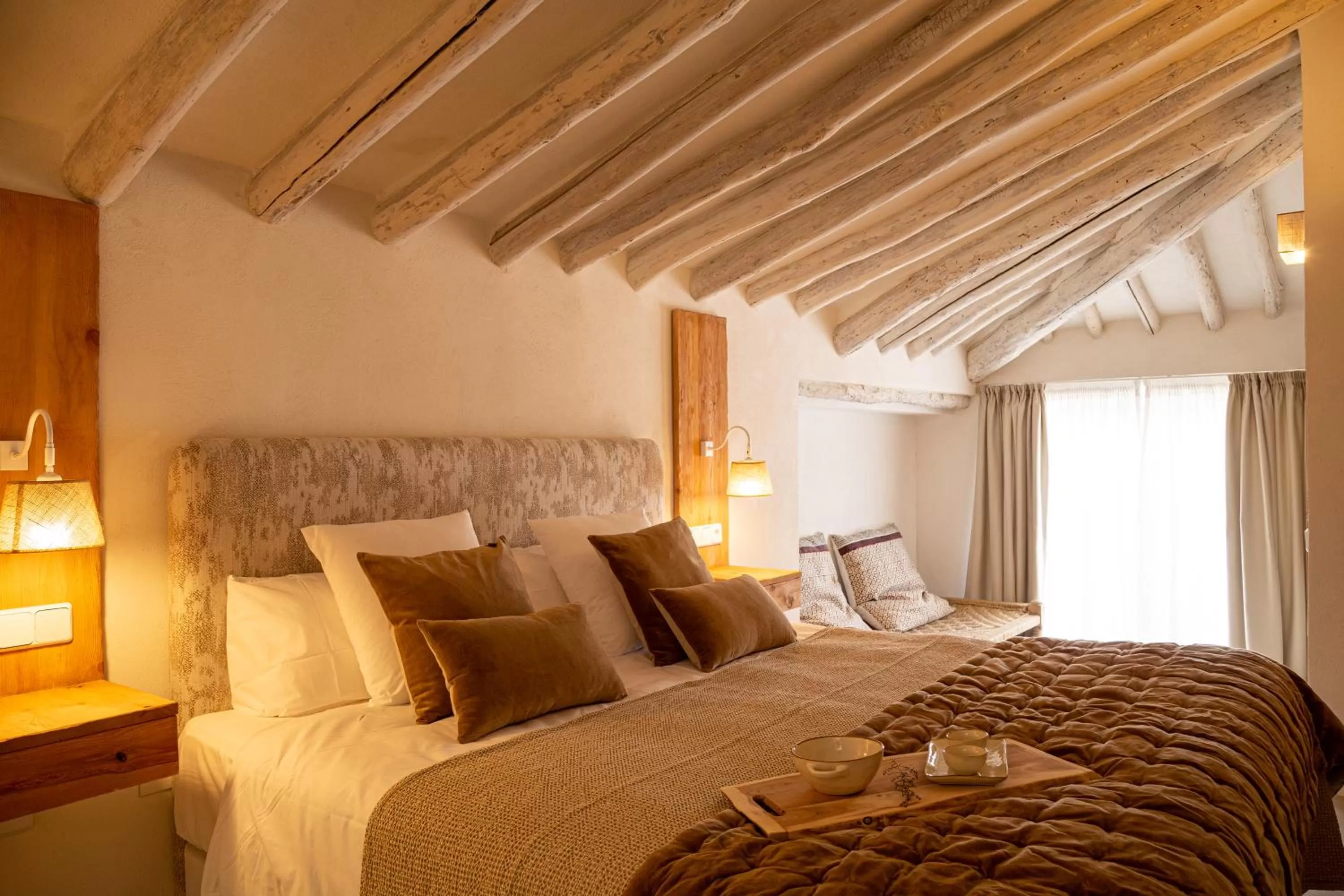 Bedroom, Bed in Hacienda Fresneda María by Real Spain Hotels Adults Recommended