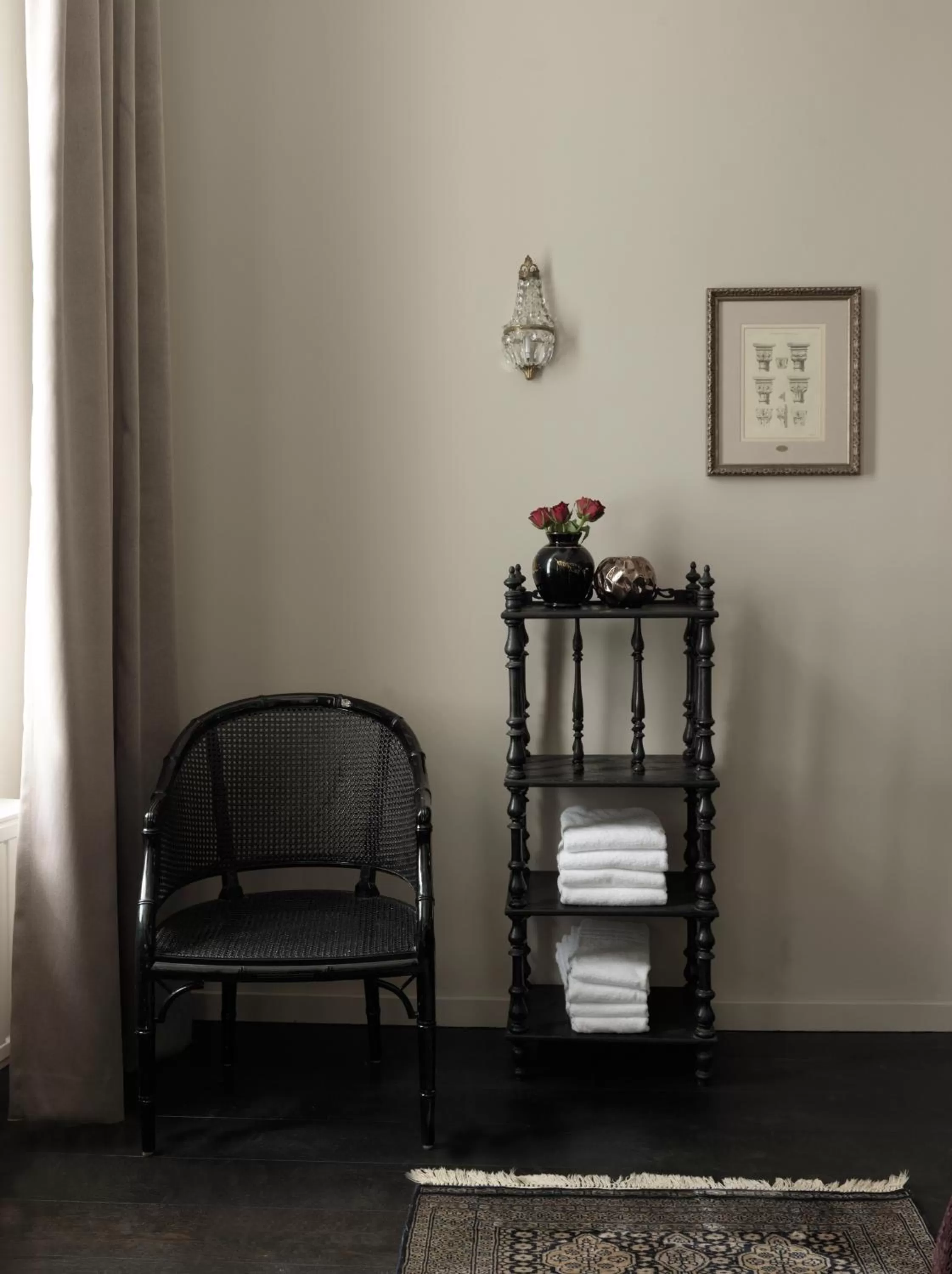 Seating area in Boutique Hotel Grote Gracht