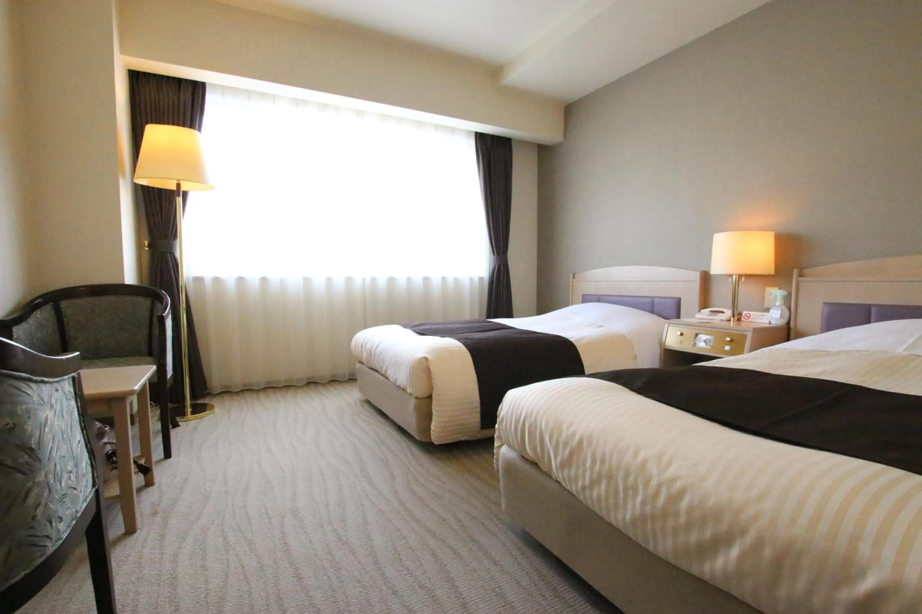 Photo of the whole room, Bed in Kotoni Green Hotel