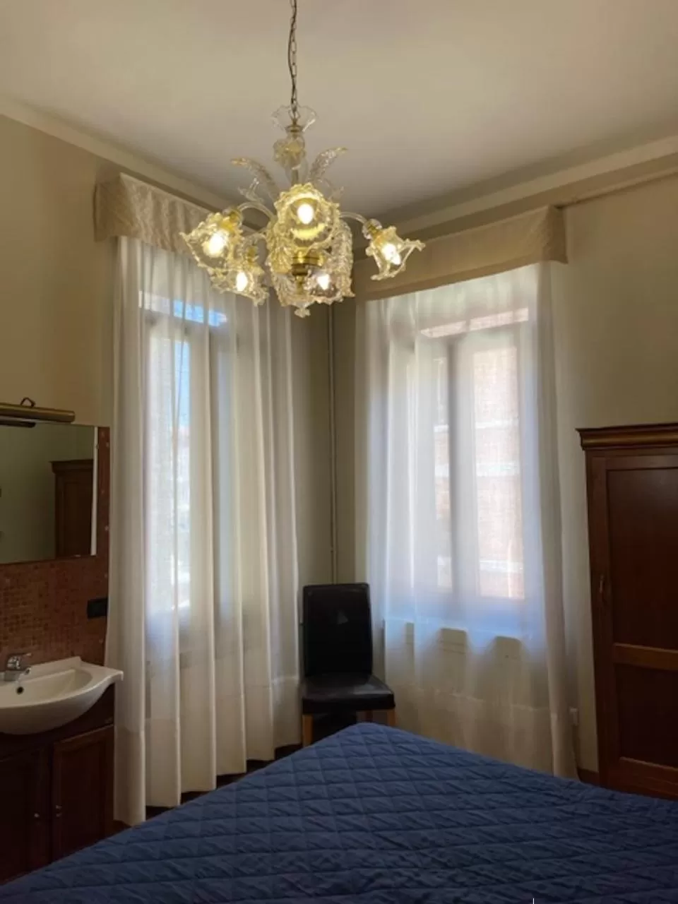 Decorative detail, Bed in Hotel Guerrato