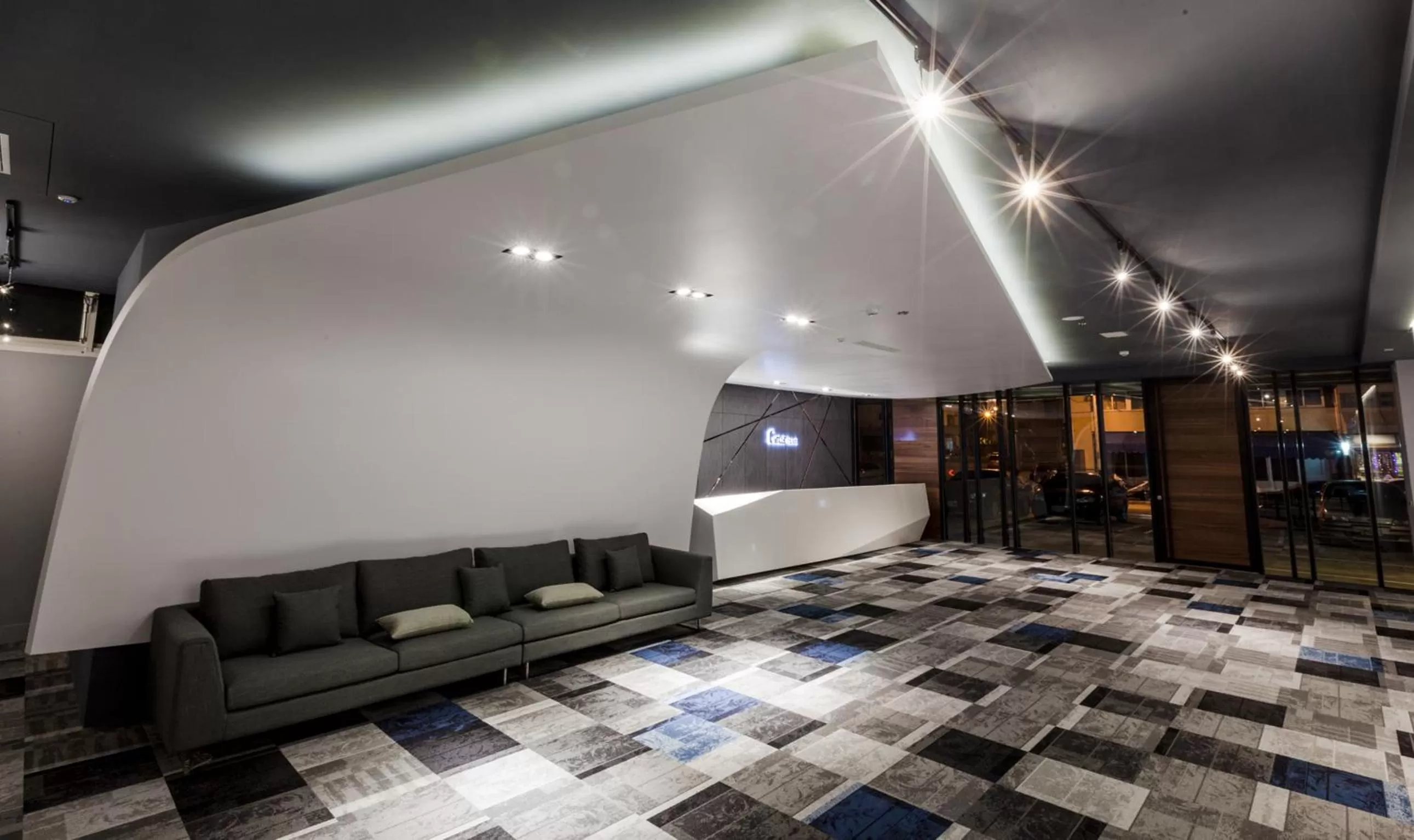 Lobby or reception in Green Hotel