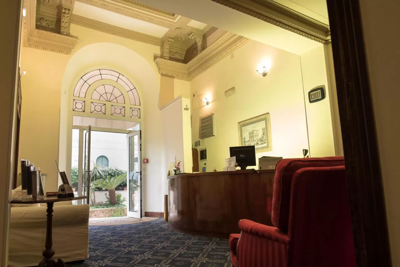 Lobby or reception in Hotel Villa Delle Rose