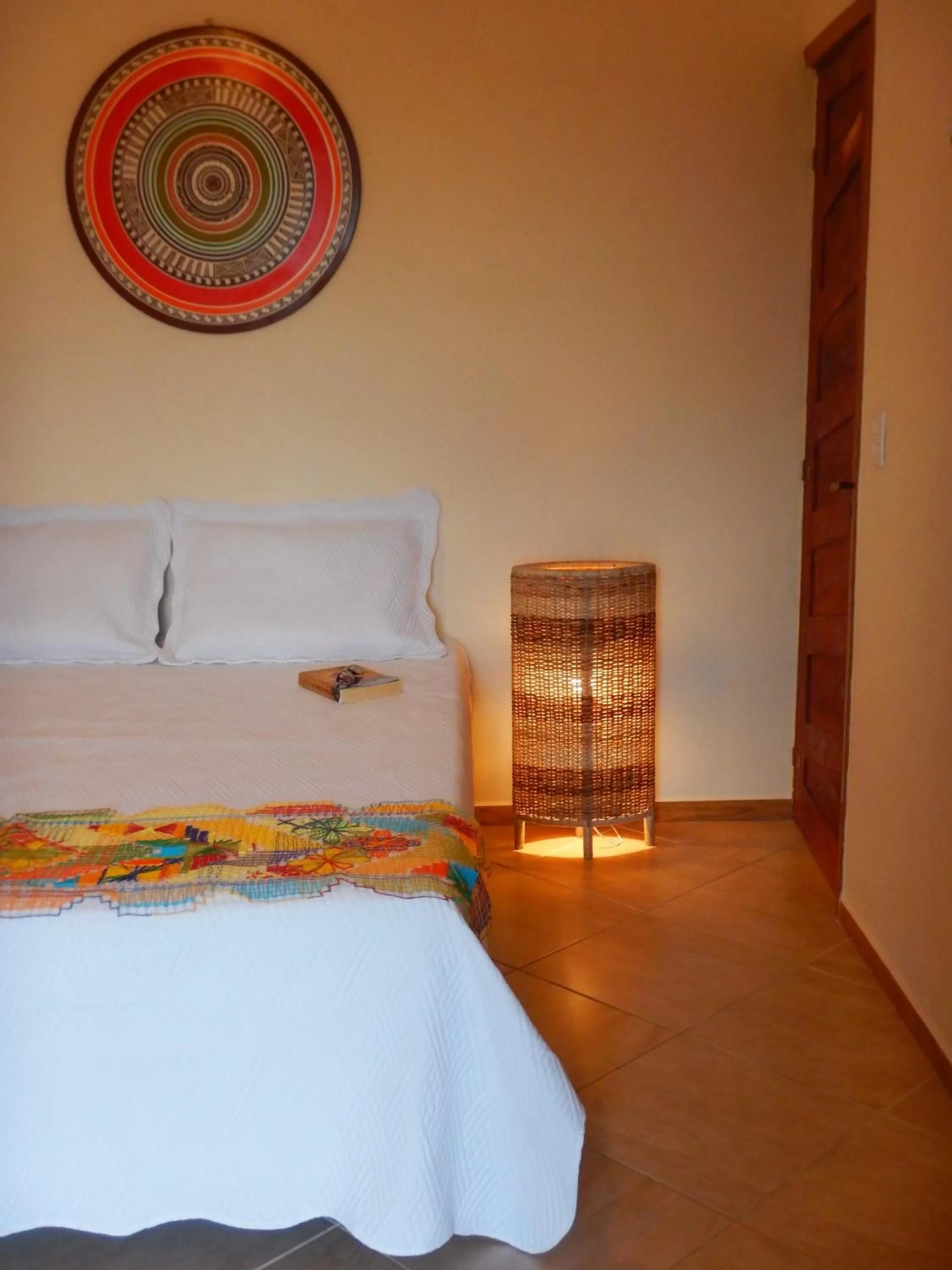 Bed in Pousada do Sonho