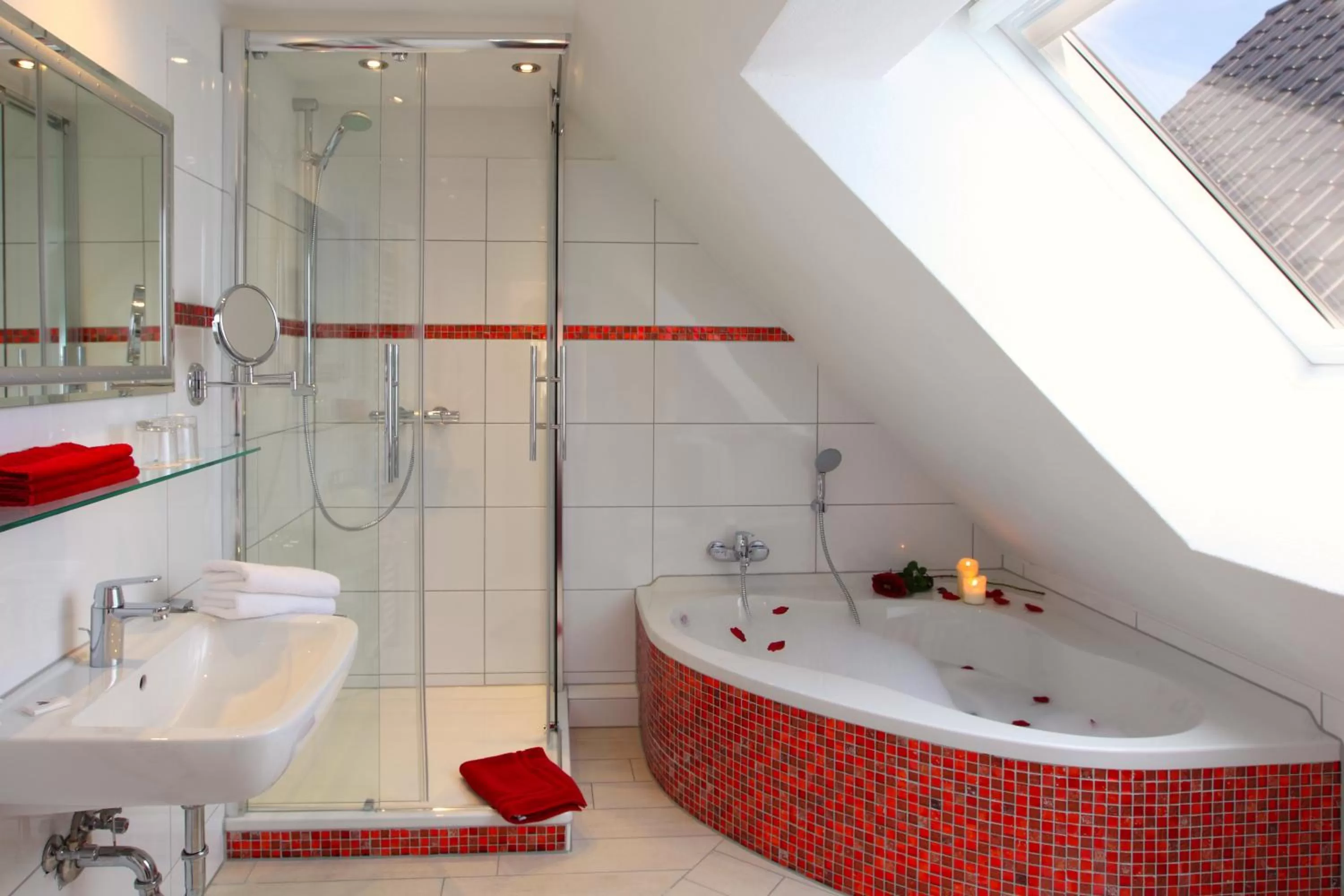 Bathroom in Hotel Garni Dorfkammer