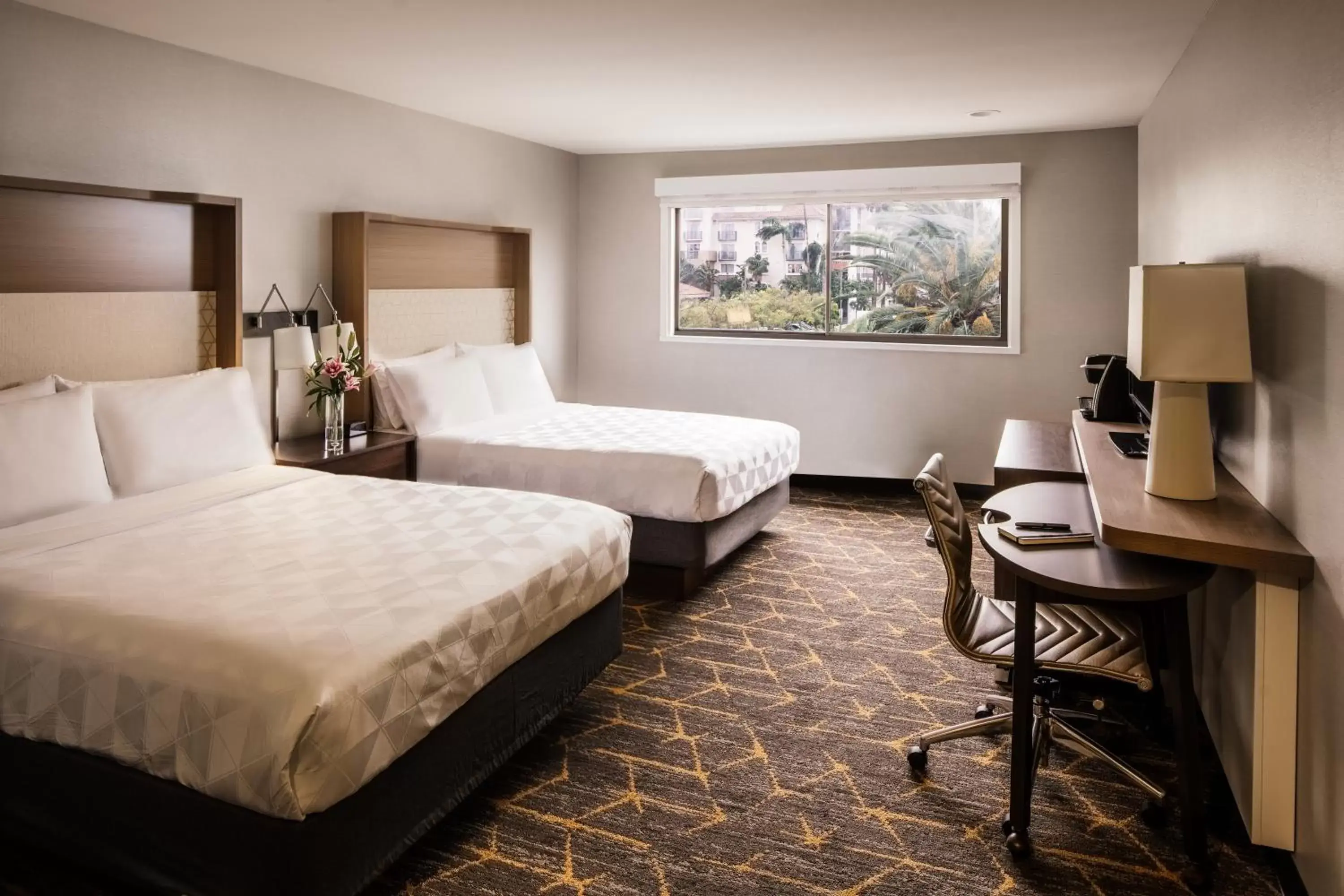 Standard Room with Two Queen Beds in Holiday Inn Santa Ana-Orange County Airport by IHG Standard Room with Two Queen Beds in Holiday Inn Santa Ana-Orange County Airport by IHG