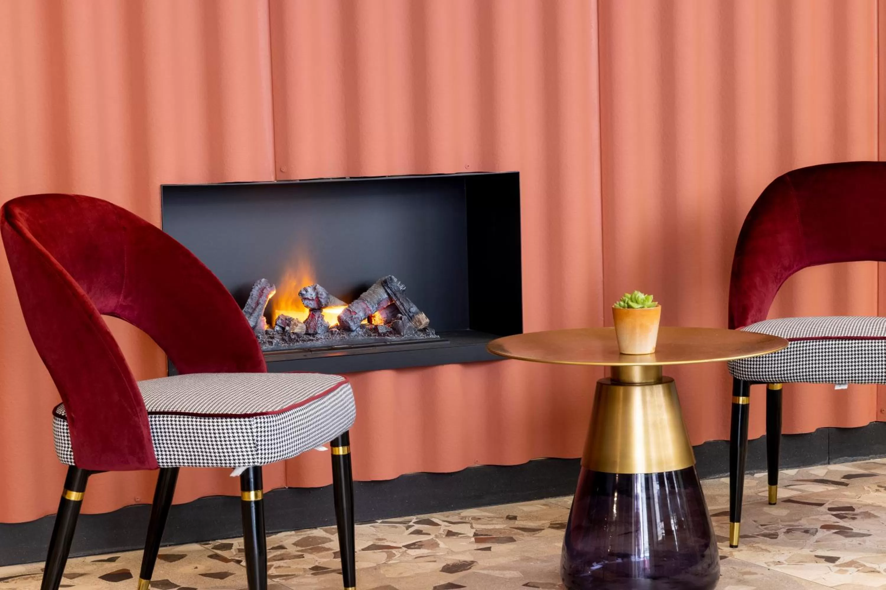 Living room in Hôtel De La Paix