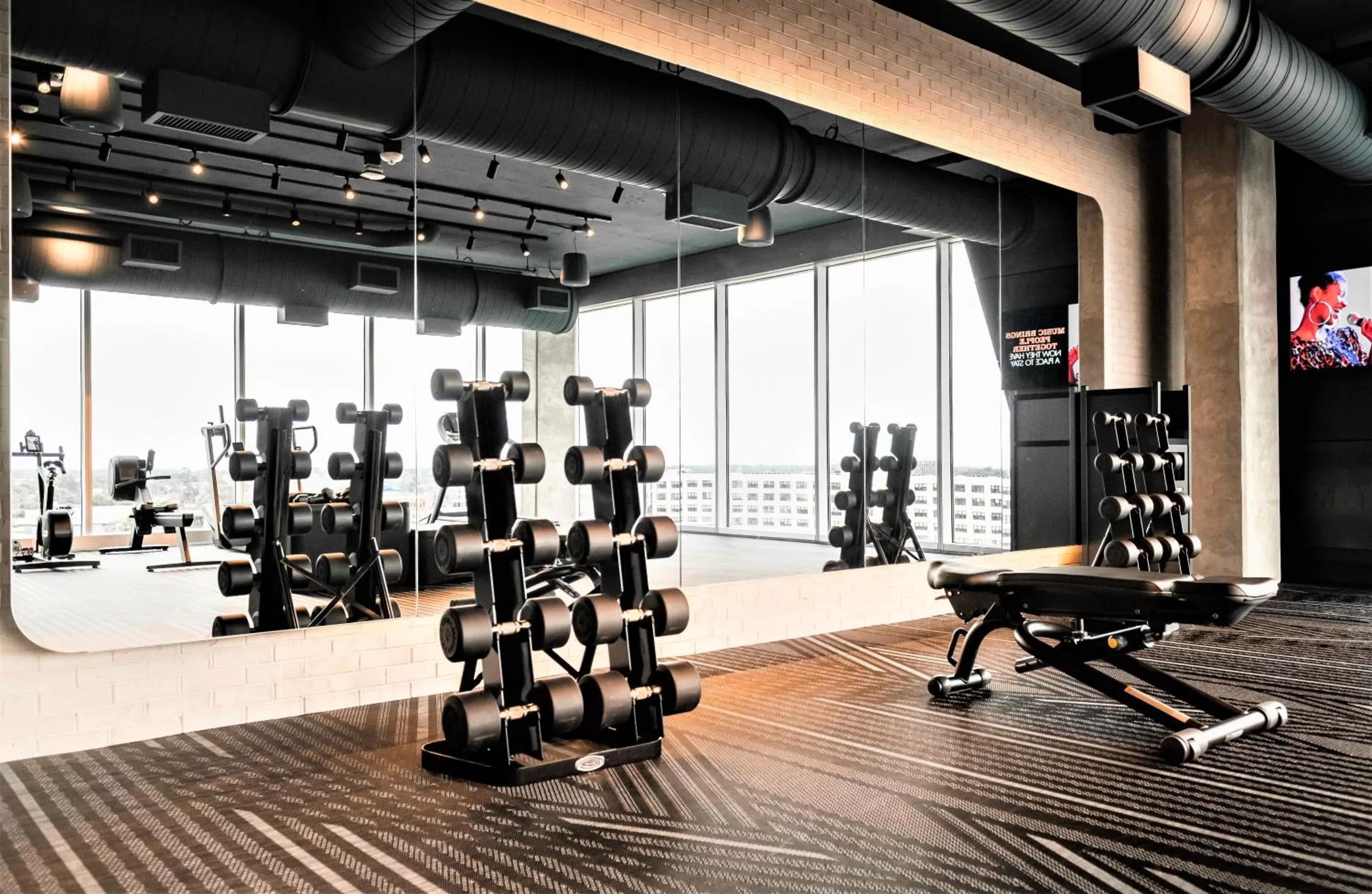 Fitness centre/facilities in Reverb by Hard Rock Atlanta Downtown