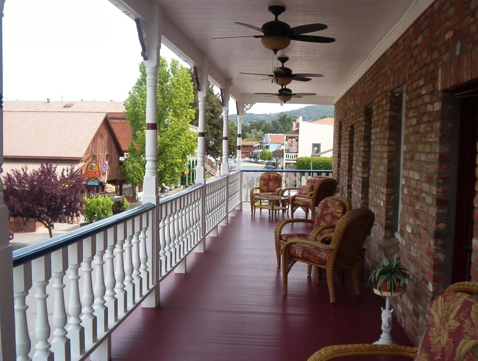 Bird's eye view in Jamestown Hotel