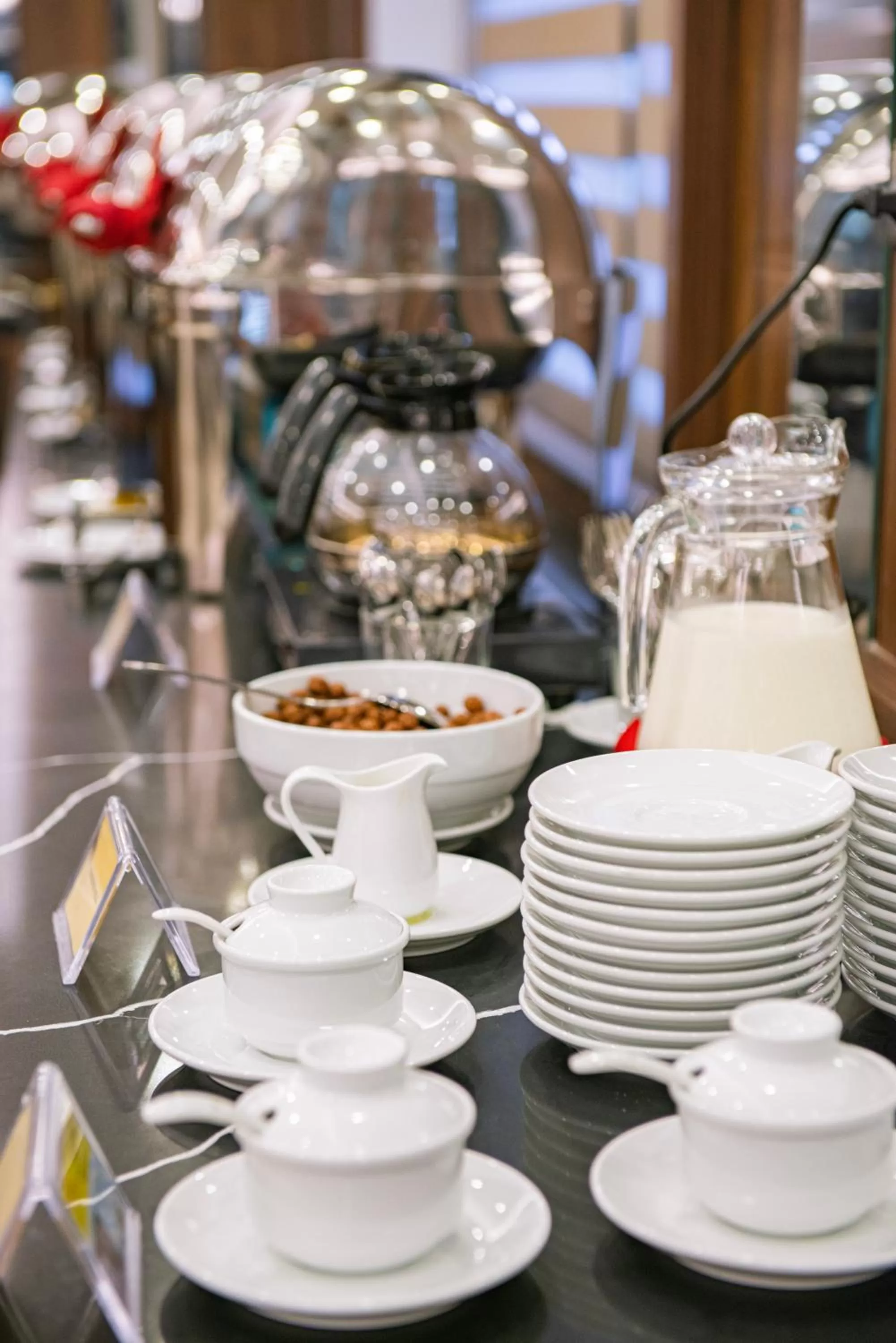 Buffet breakfast in Western Skyline Hotel