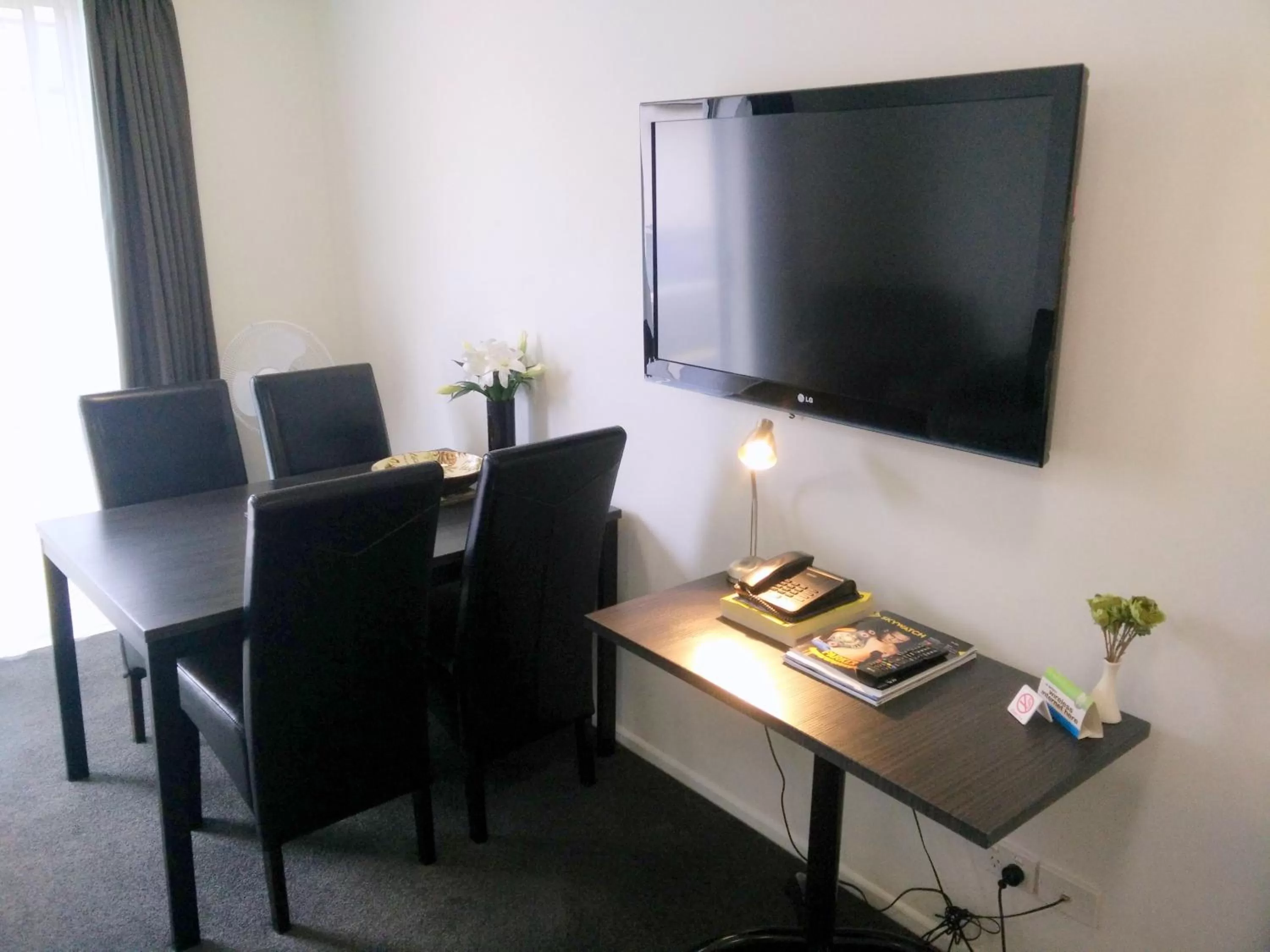 TV and multimedia in Airport Palms Motel