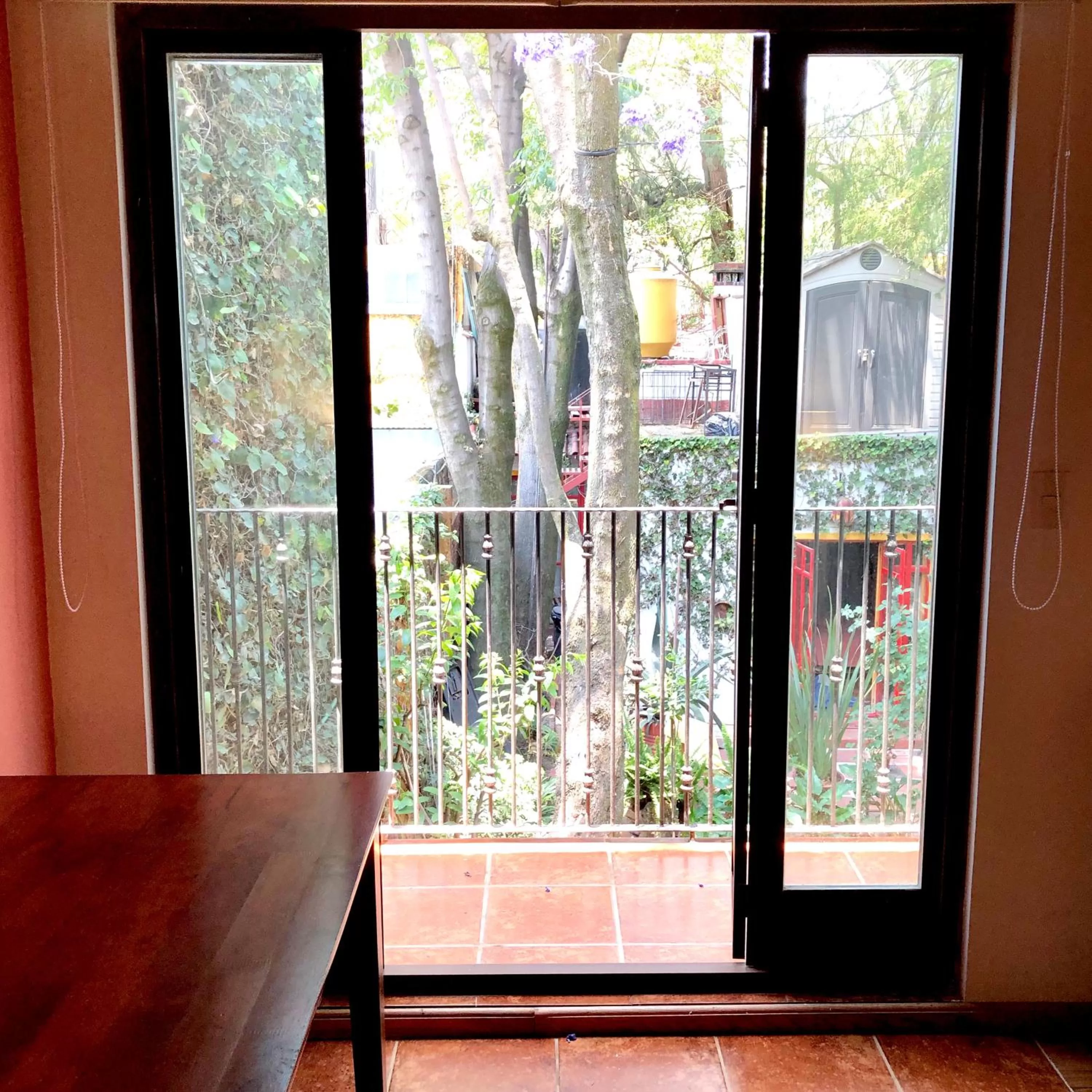 Garden view in Casa Jacinta Guest House