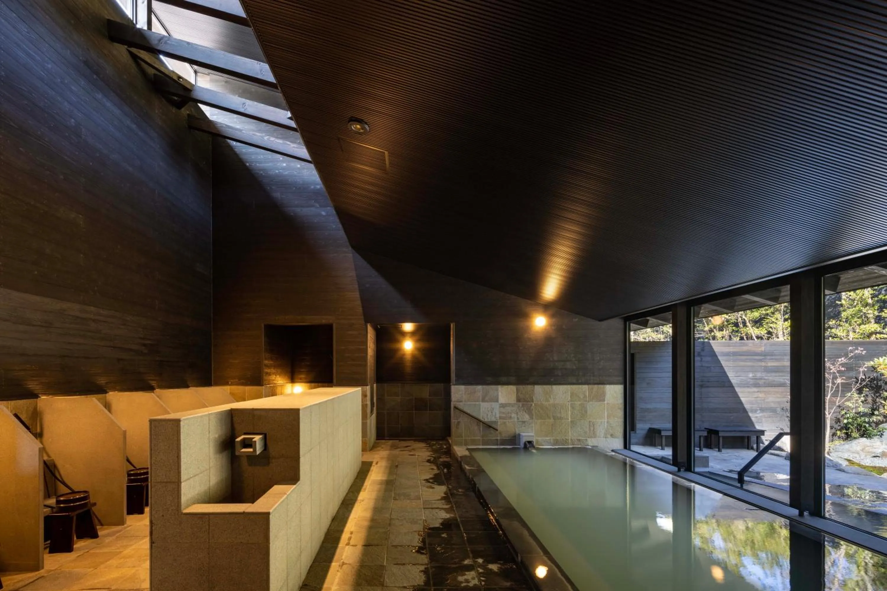 Public Bath in Unzen Miyazaki Ryokan