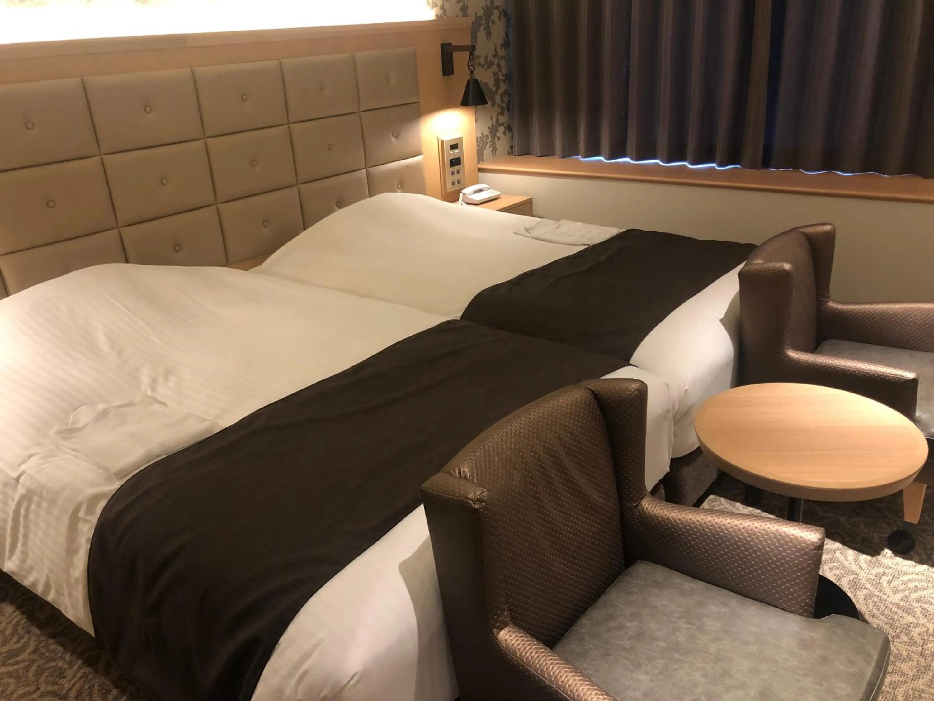 Photo of the whole room, Bed in Kobe Luminous Hotel Sannomiya