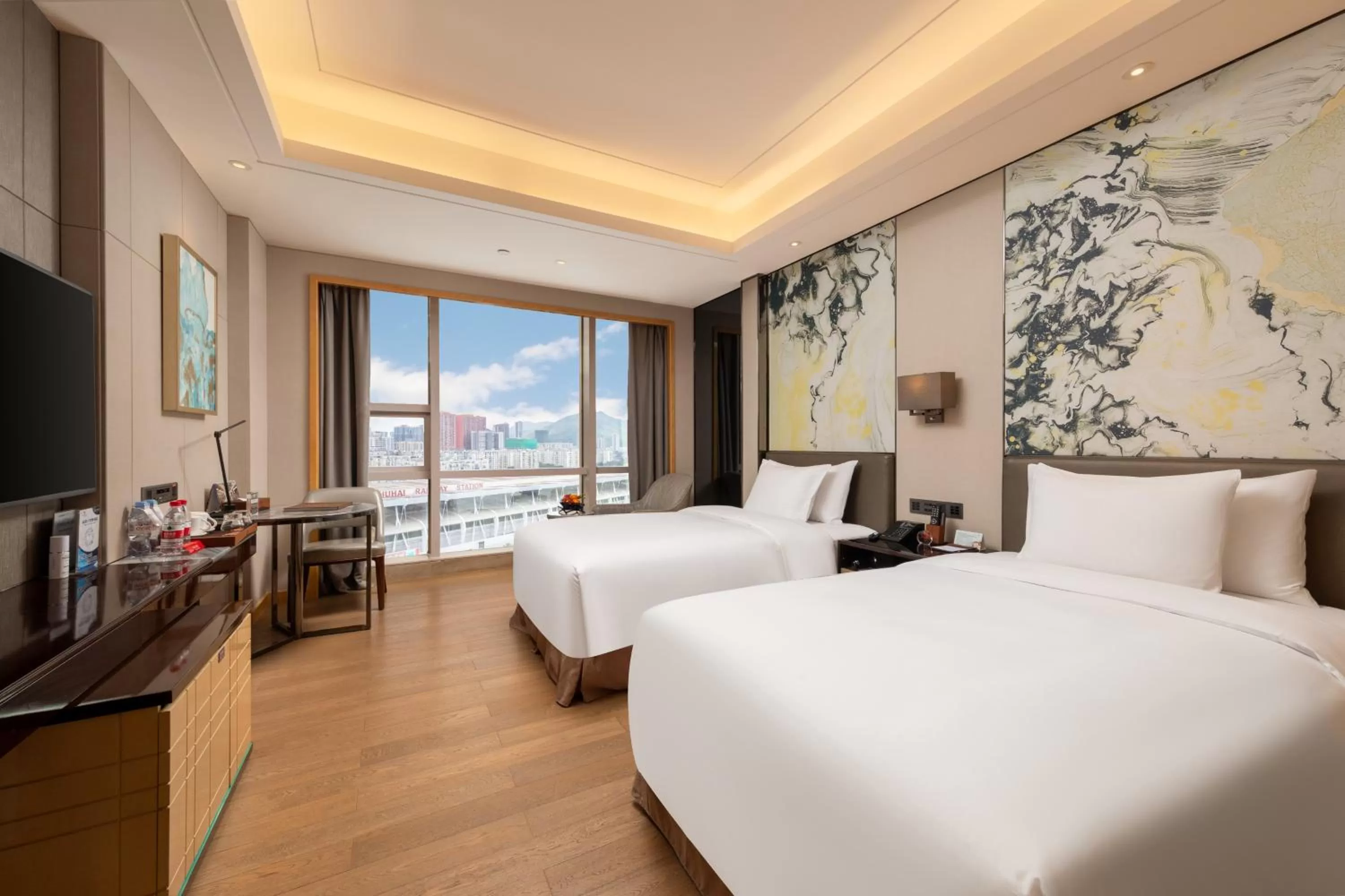 Bed in Zhuhai Longzhuda International Hotel - 24hours stay