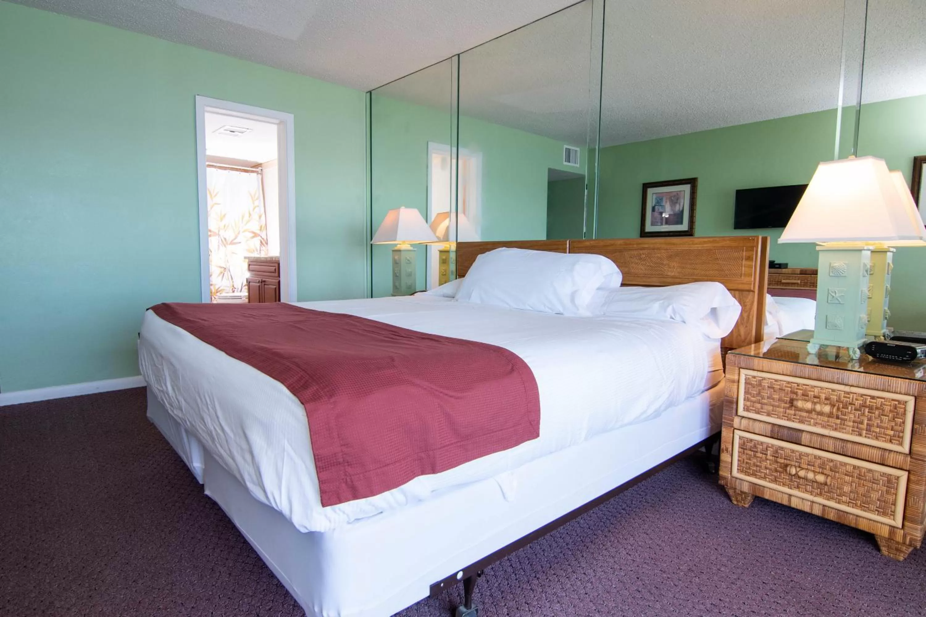 Bed in Palm Beach Waterfront Condos - Full Kitchens!