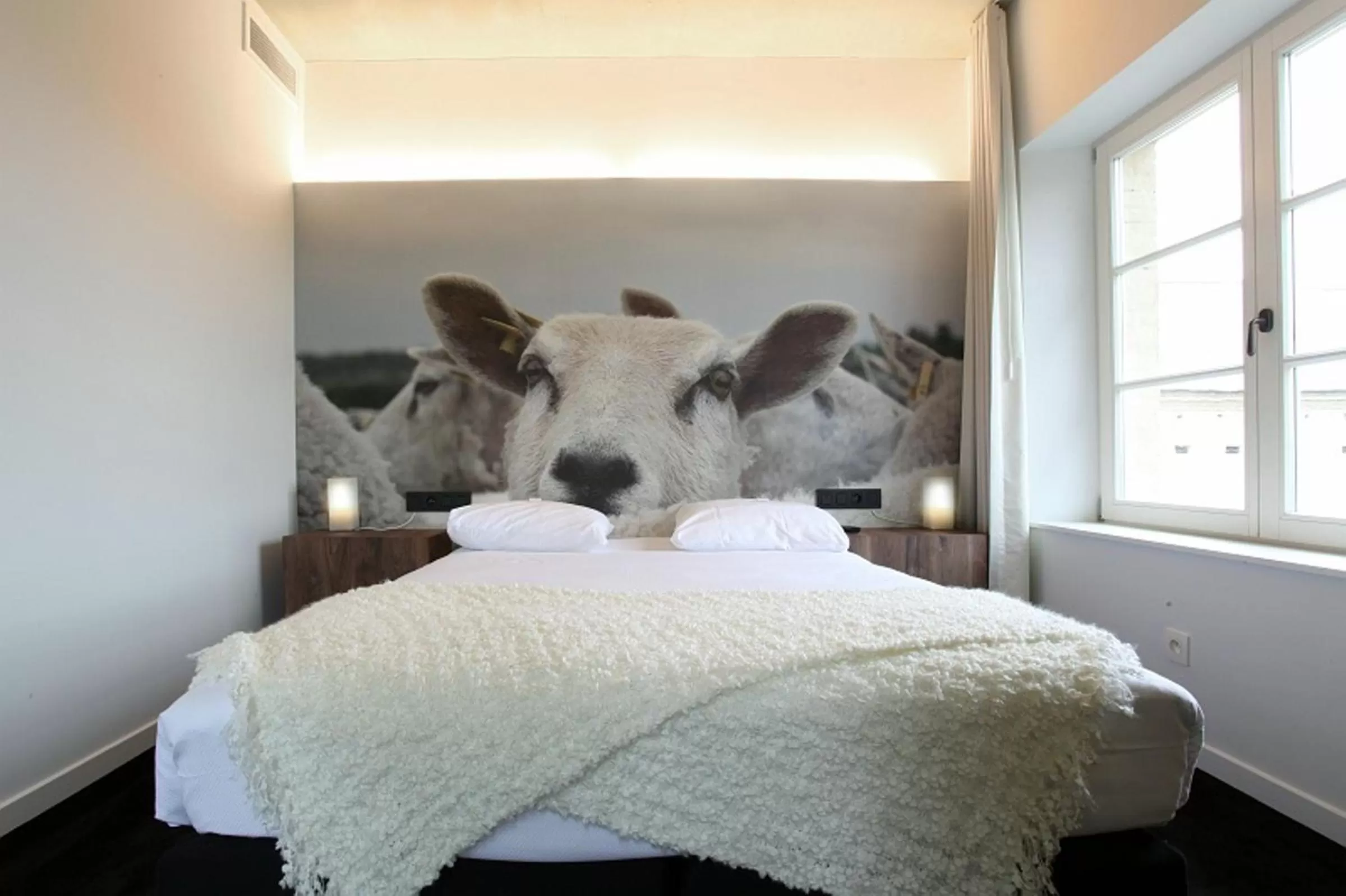 Bed in Hotel The Lodge Vilvoorde