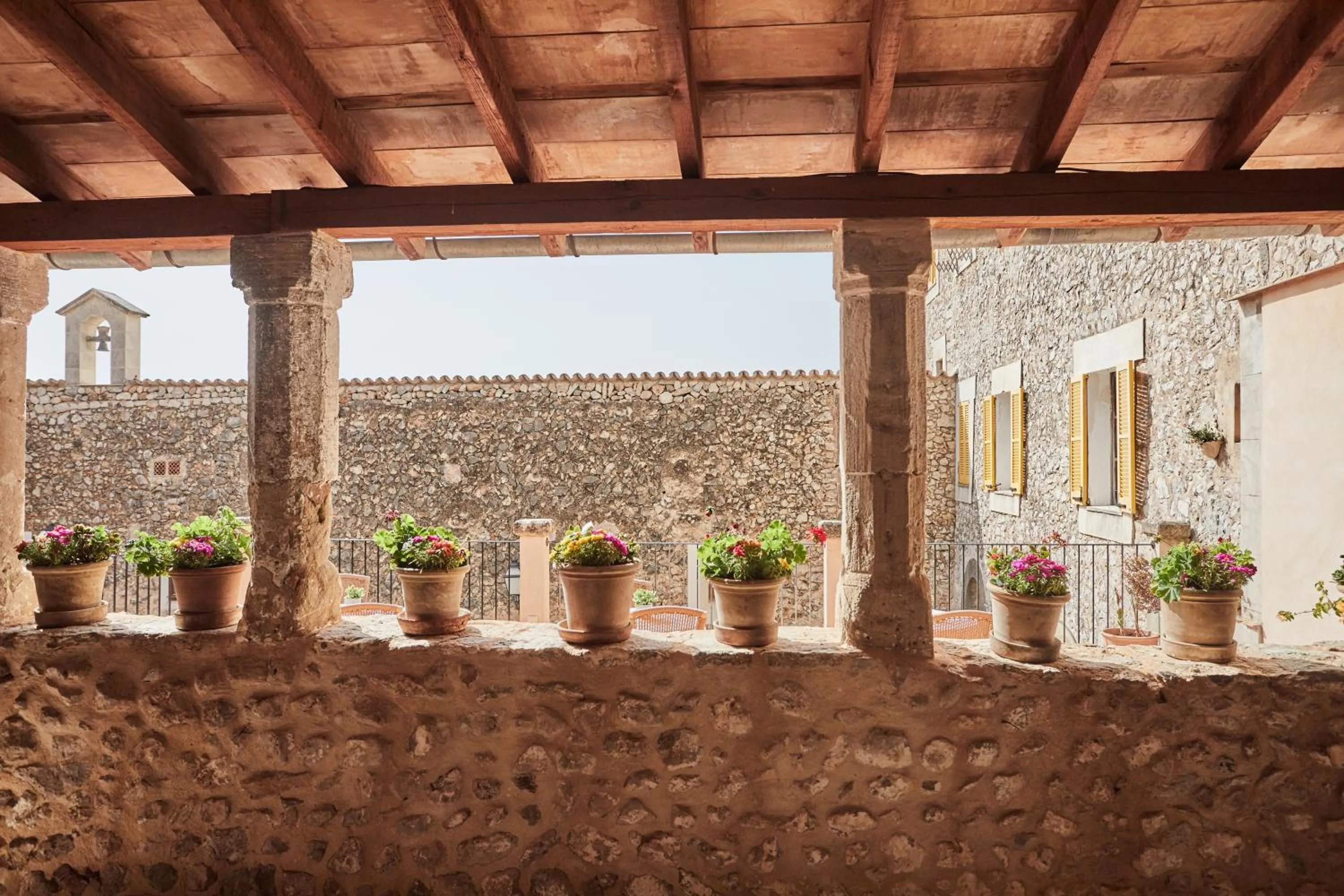 Balcony/Terrace in Agroturismo Alquería Blanca
