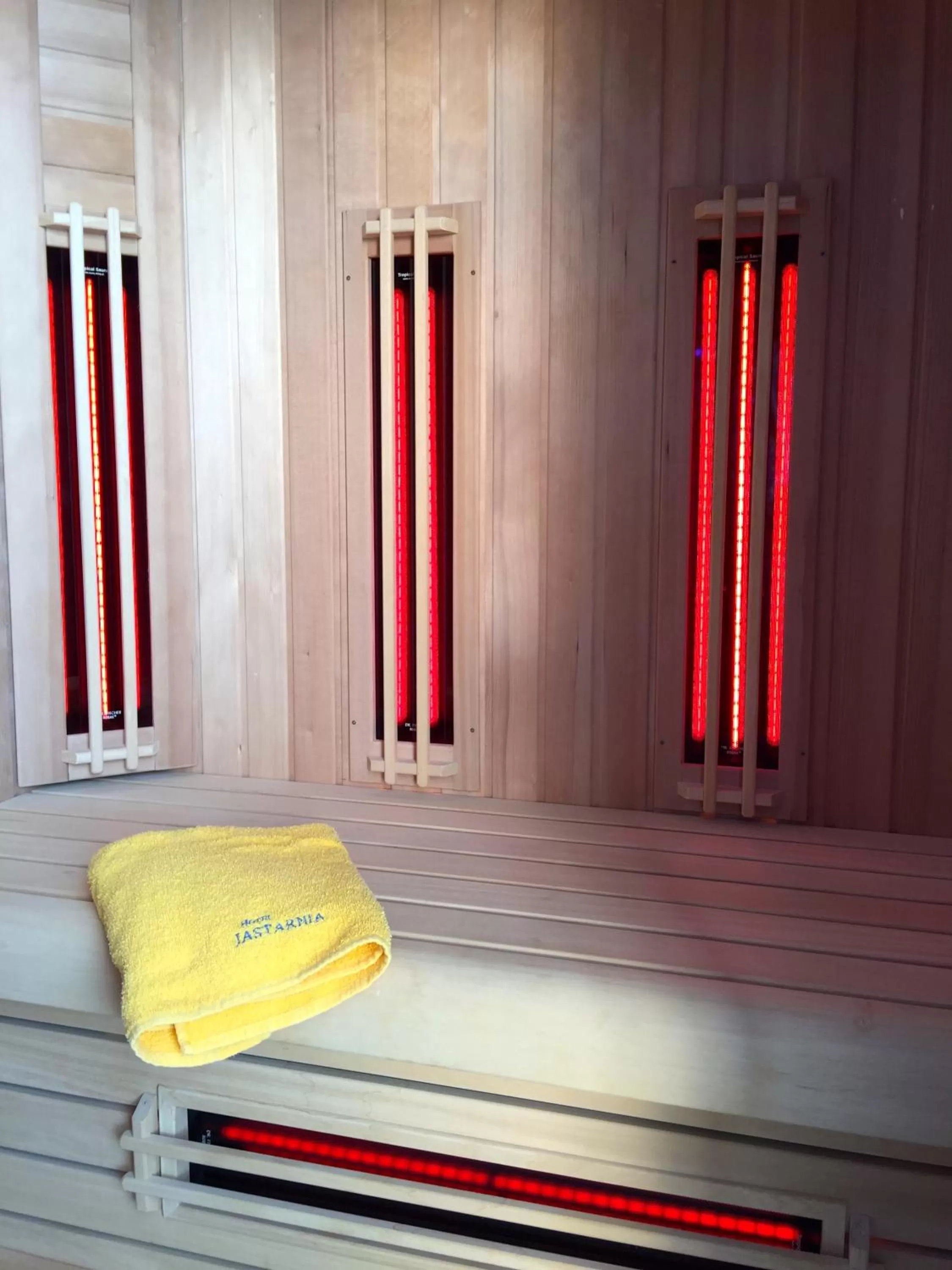 Sauna, Bed in Hotel Jastarnia
