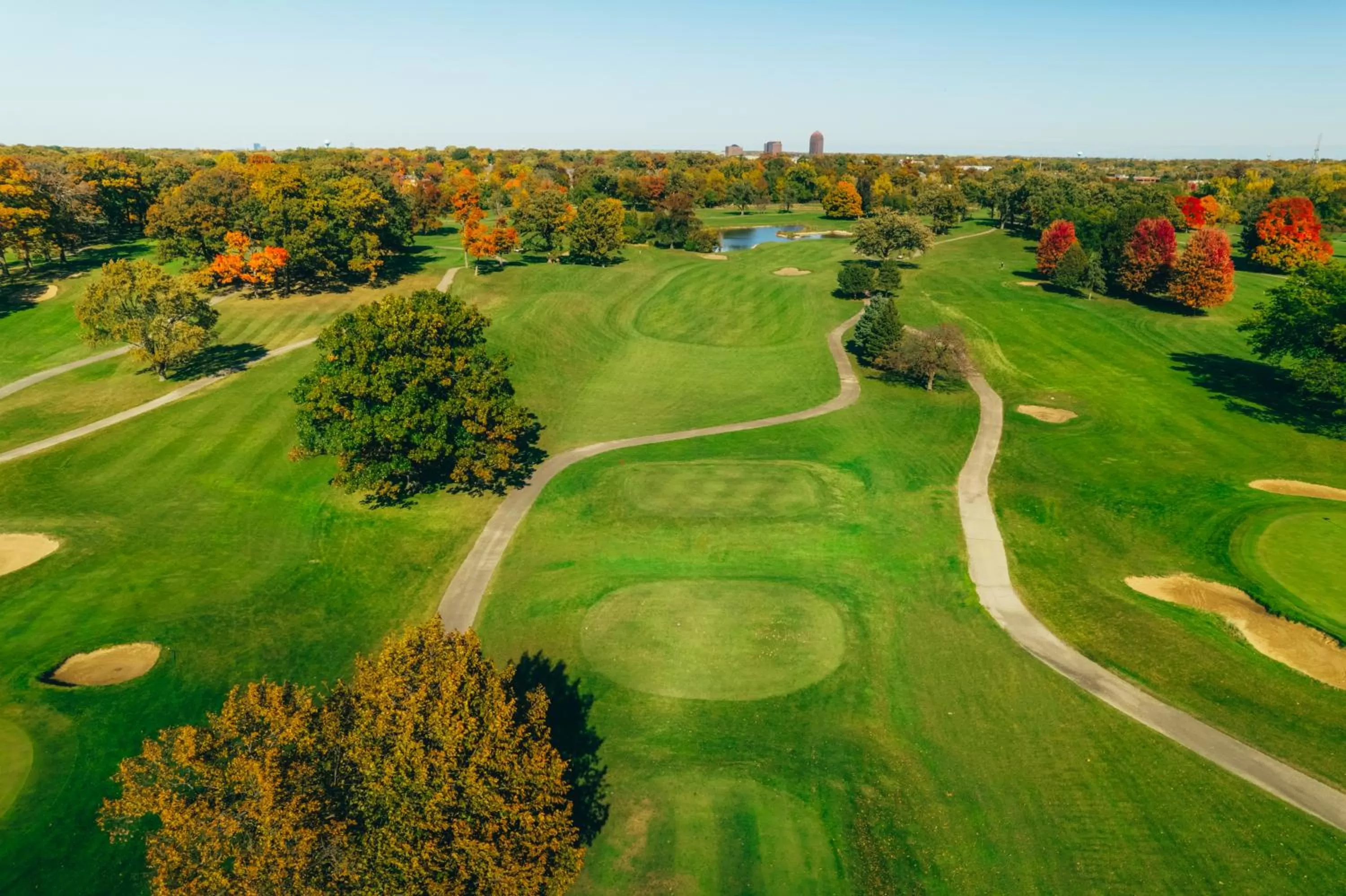 Golfcourse in Eaglewood Resort & Spa