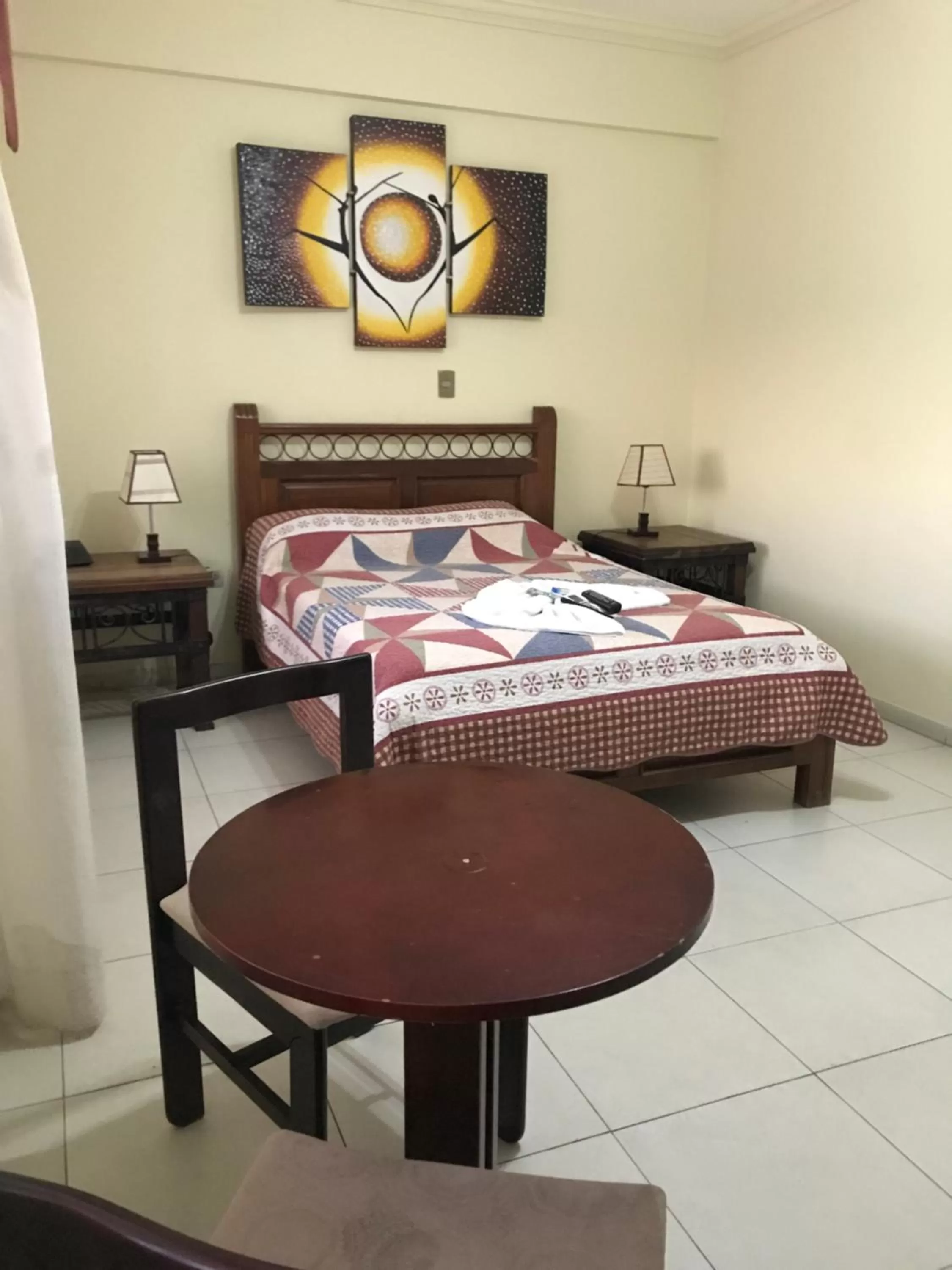 Bed in Hotel Viru Viru II