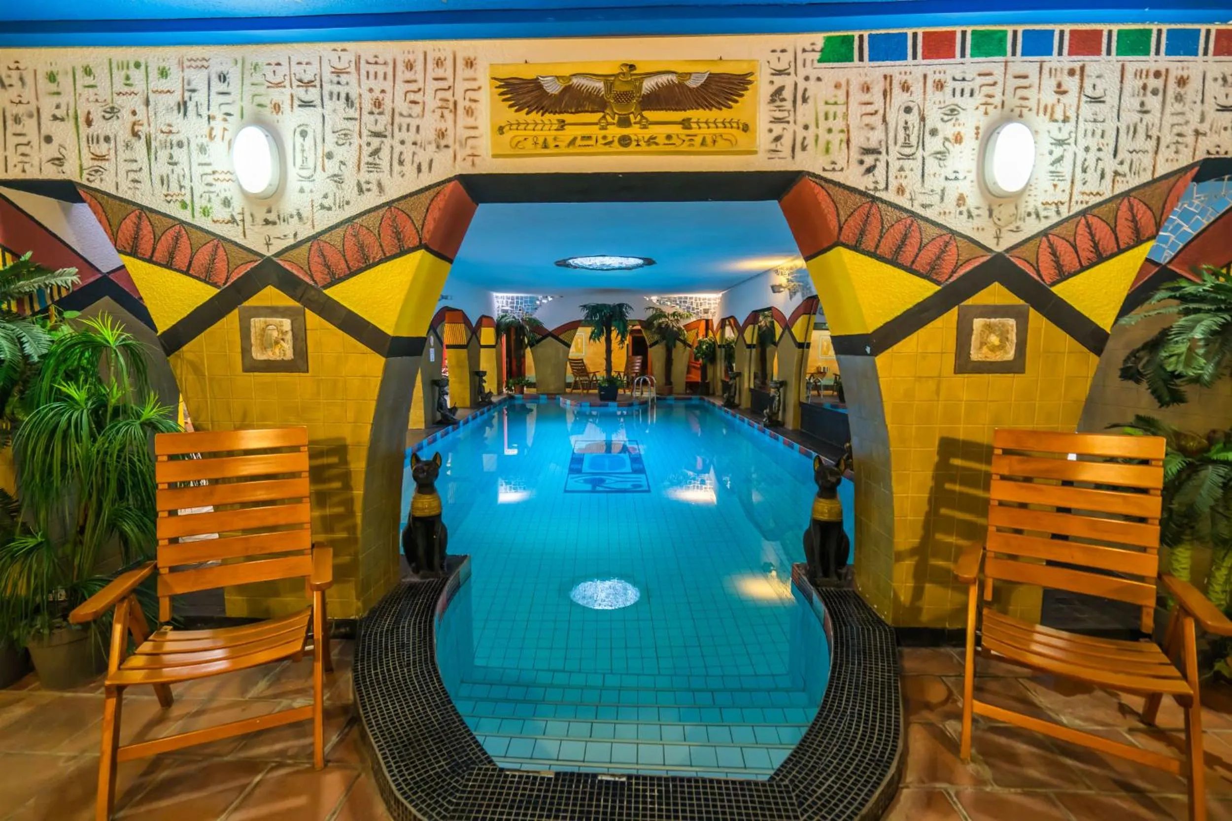 Swimming pool in Janus Boutique Hotel & Spa