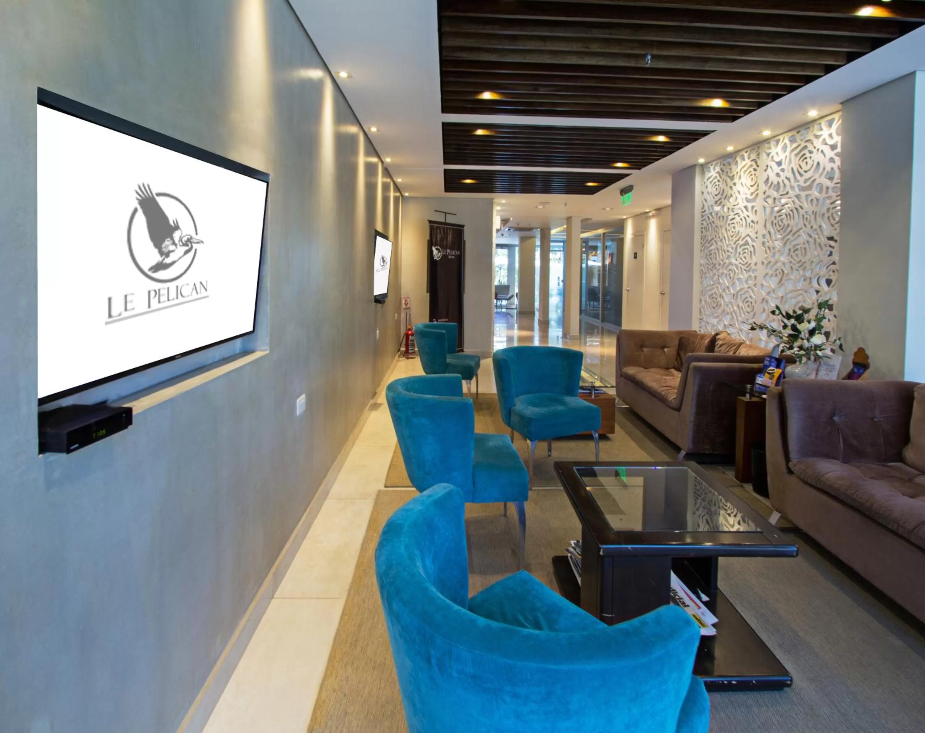 Decorative detail in Hotel Le Pelican