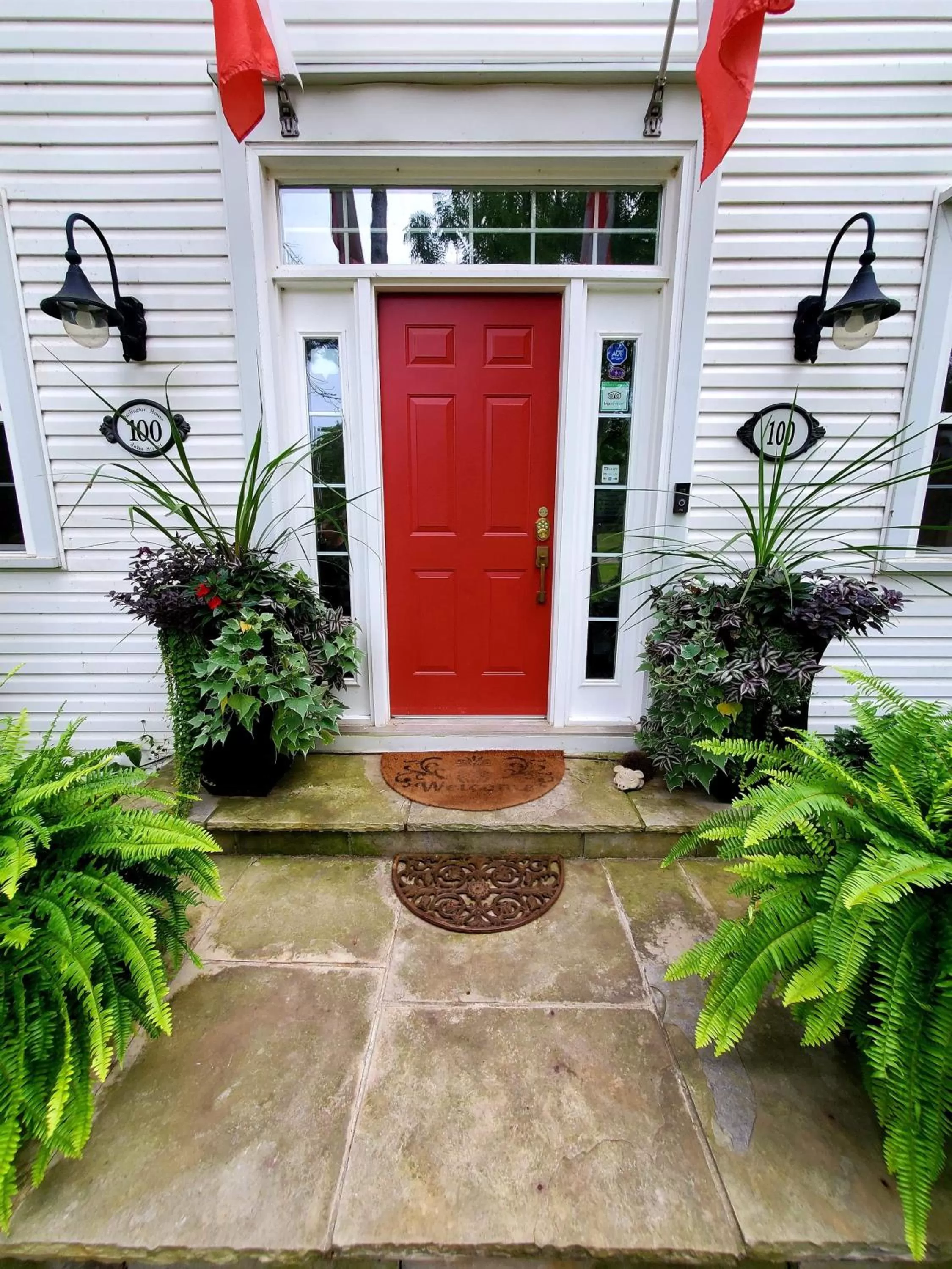 Facade/entrance in Darlington House Bed and Breakfast