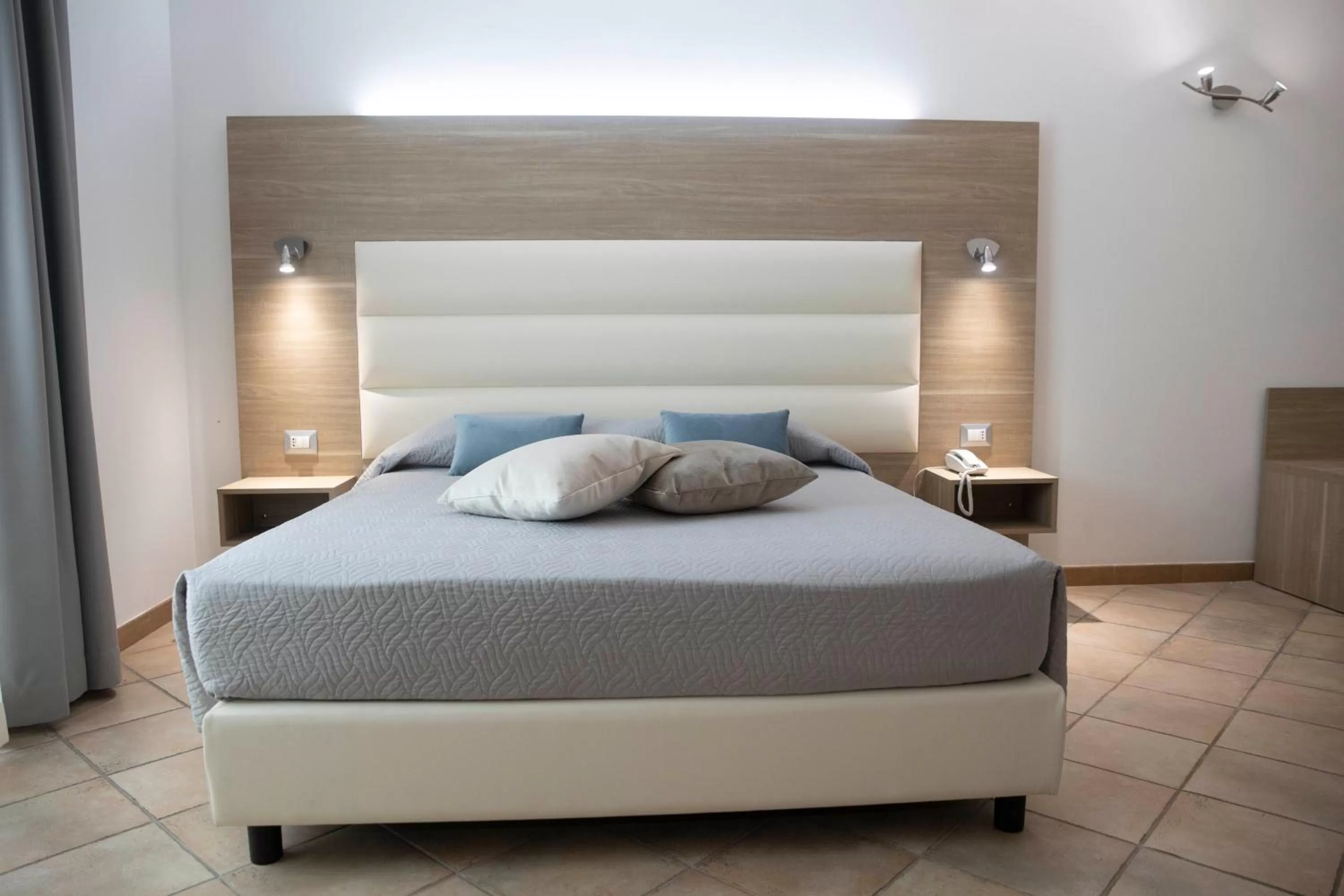 Bed in Pegasus Hotel