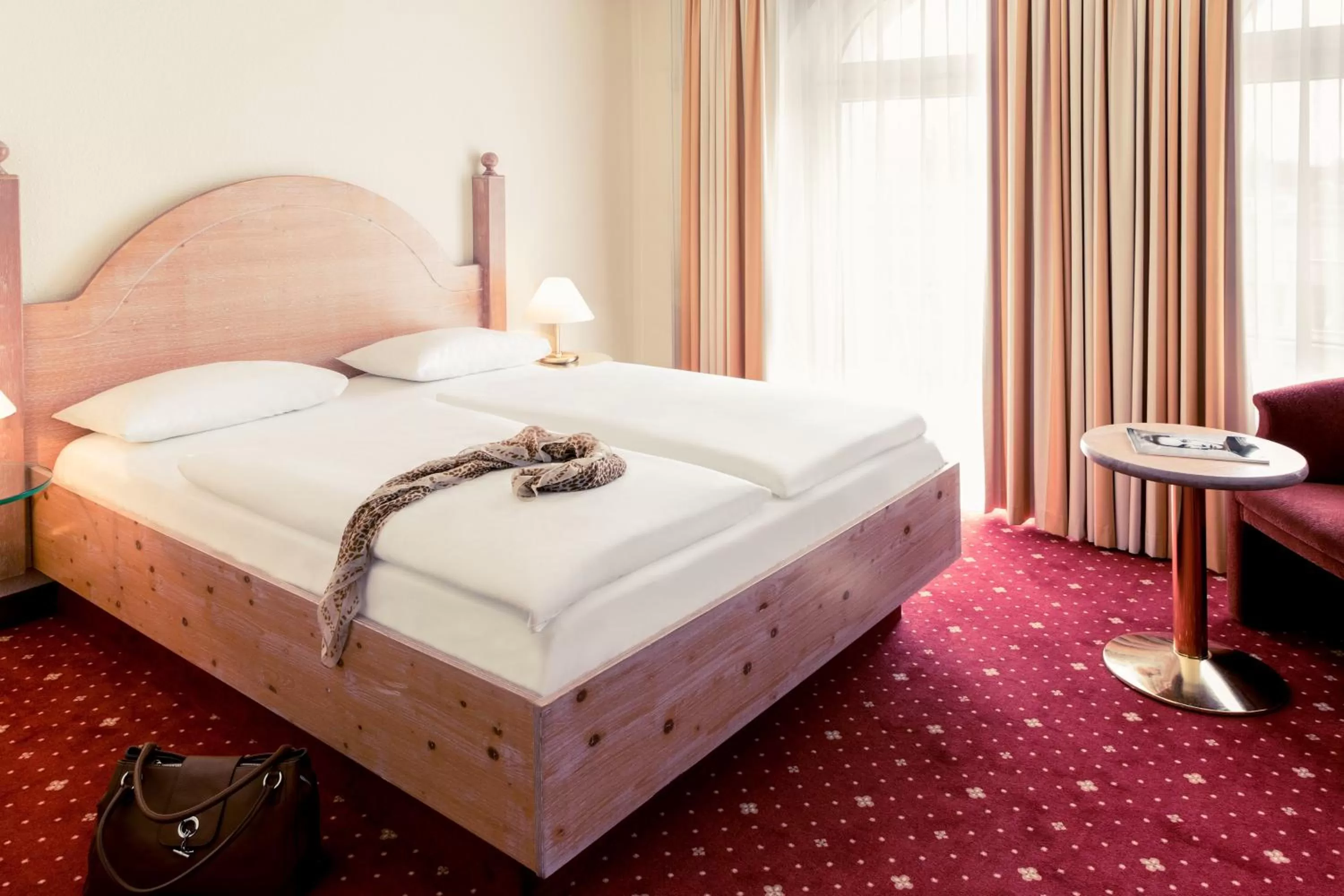 Bed in Mercure Hotel Berlin Mitte