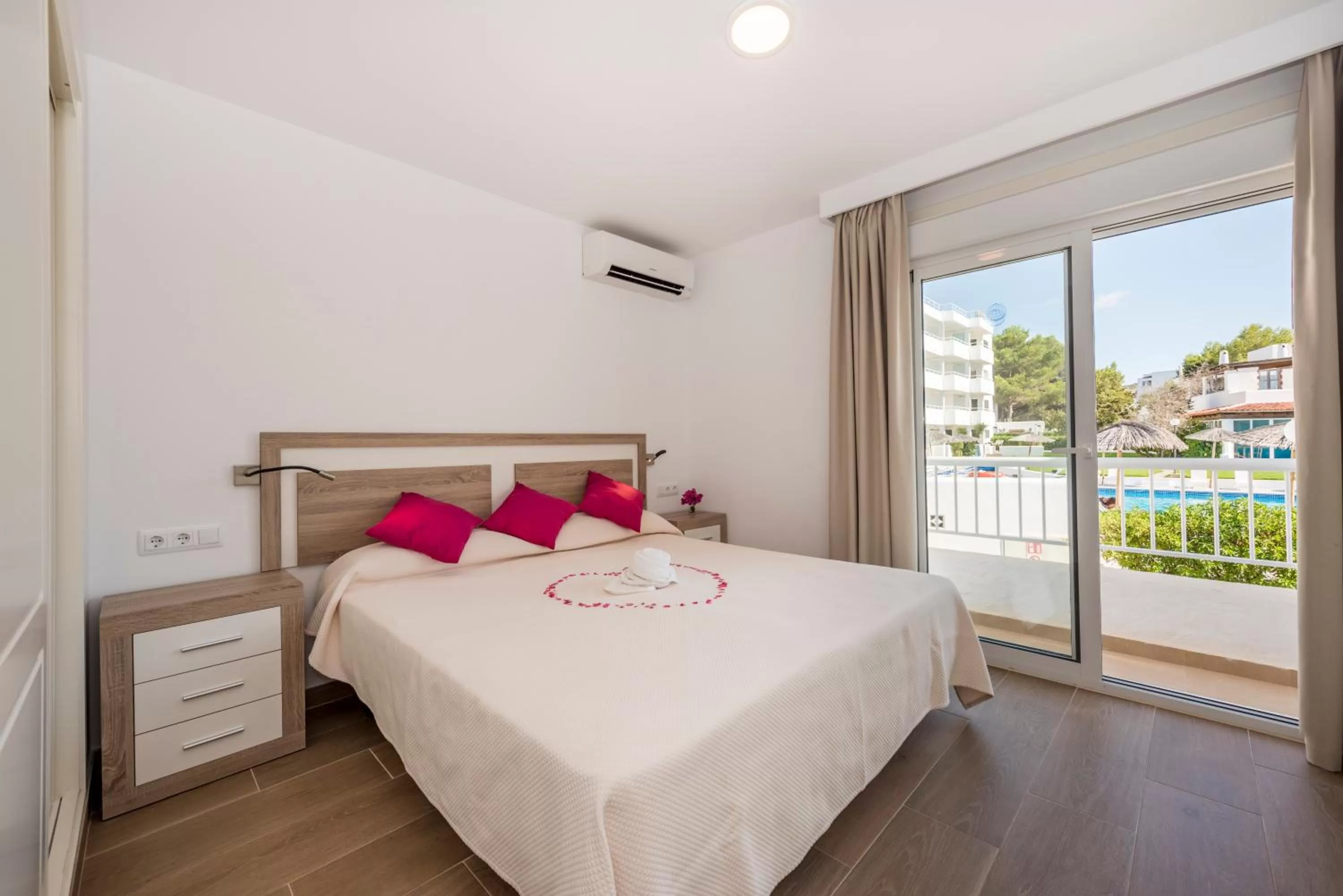 Bedroom in Camelina Suites