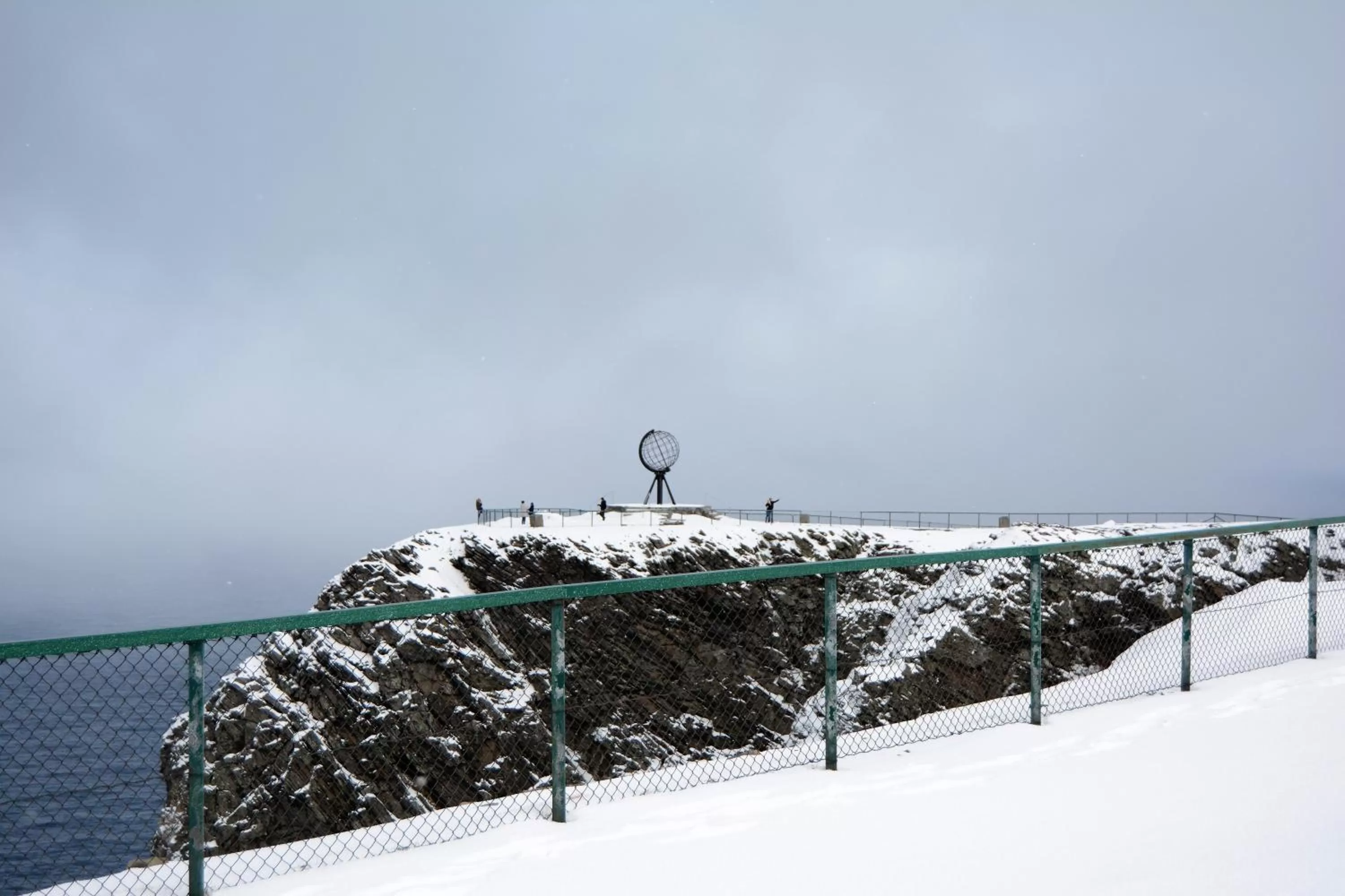 Nearby landmark, Winter in Arctic Hotel Nordkapp