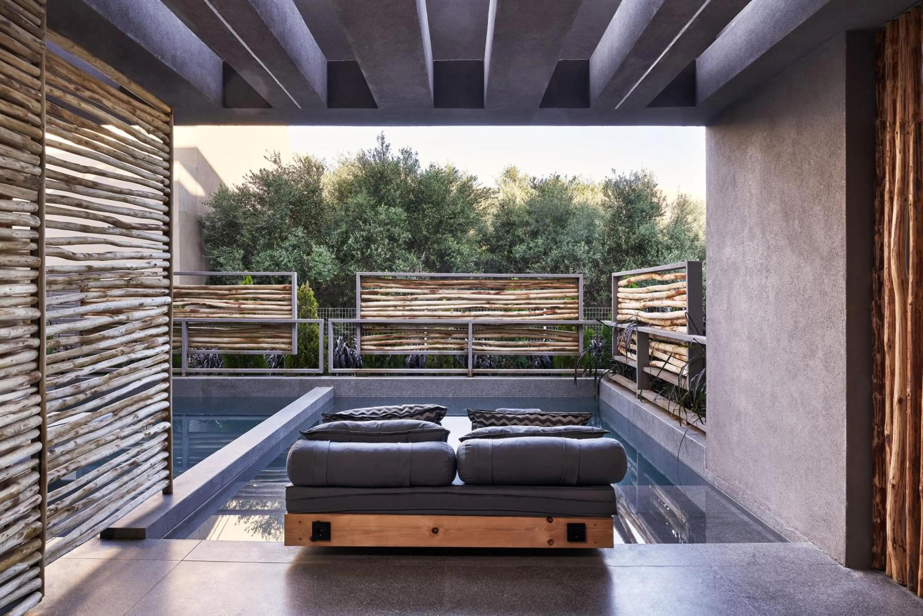 Patio in Elysium Boutique Hotel & Spa (Adults Only)