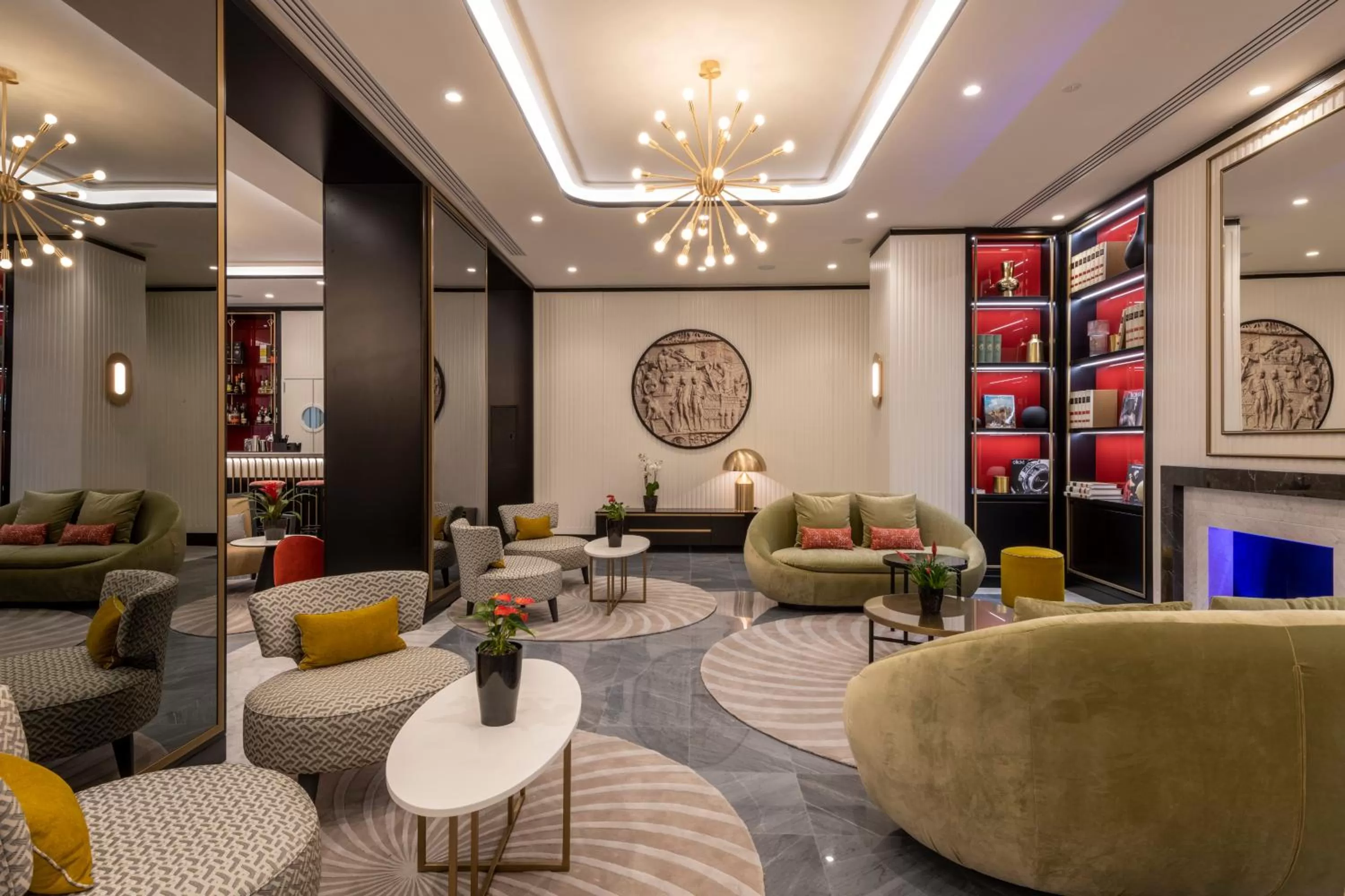 Lobby or reception in H10 Palazzo Galla