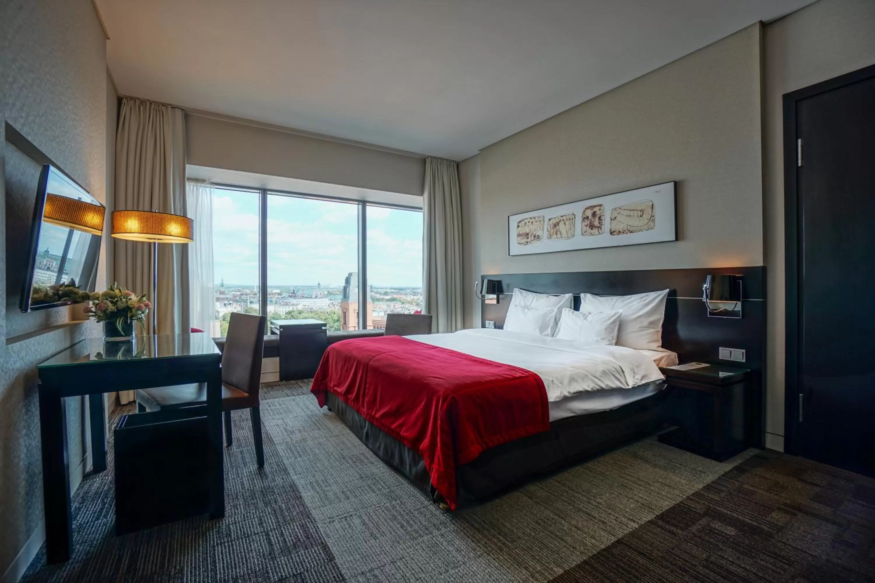 Photo of the whole room, Bed in Andersia Hotel & Spa Poznan, a member of Radisson Individuals