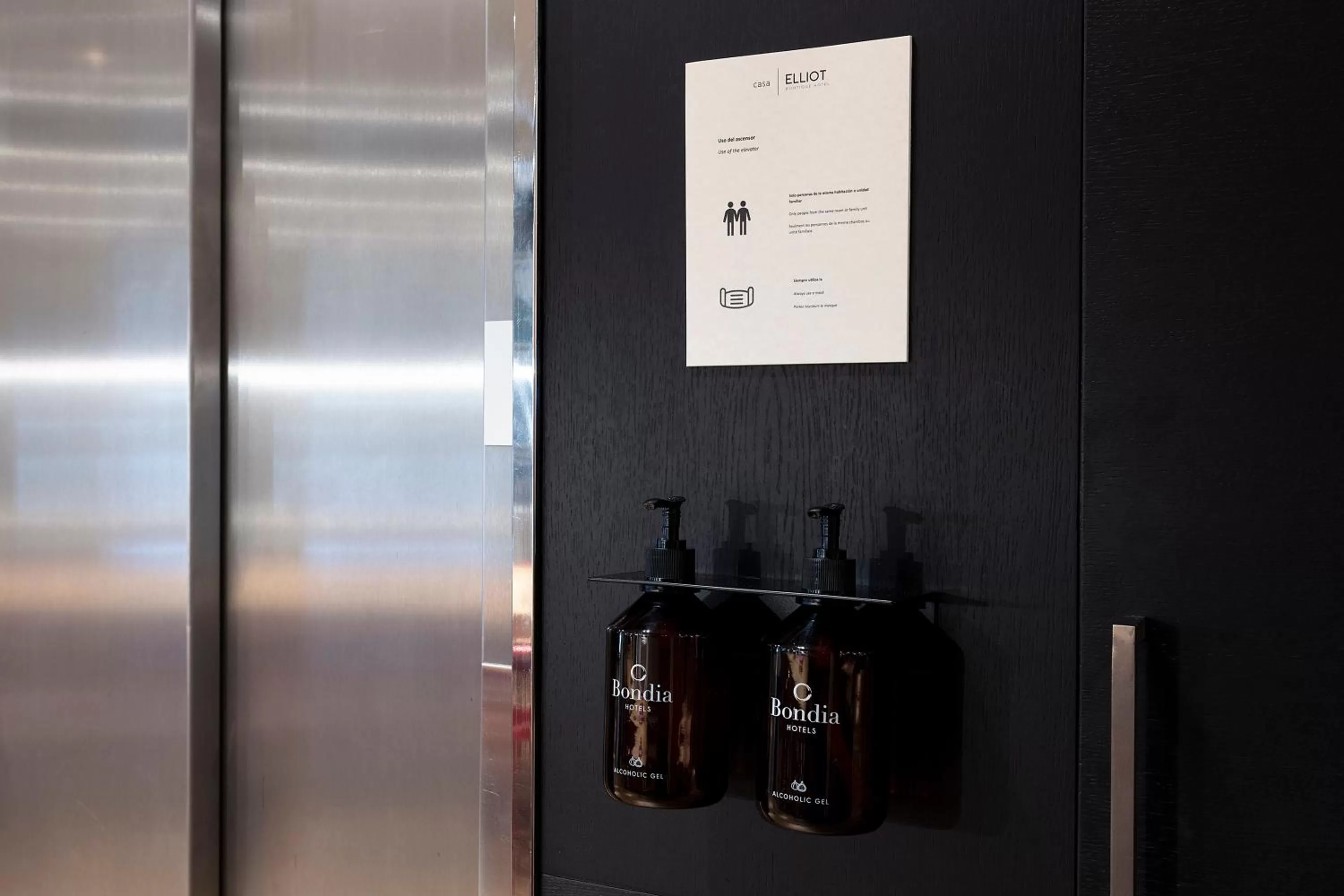 Decorative detail in Casa Elliot Hotel