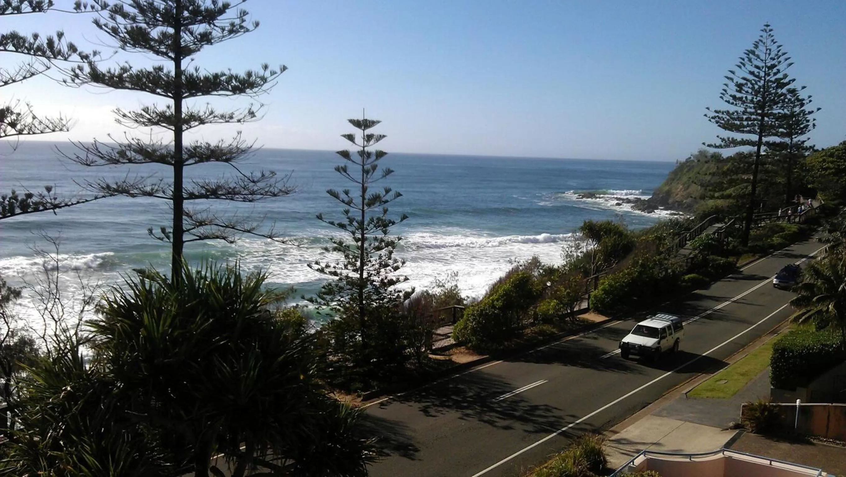 Street view in The Beach Retreat Coolum