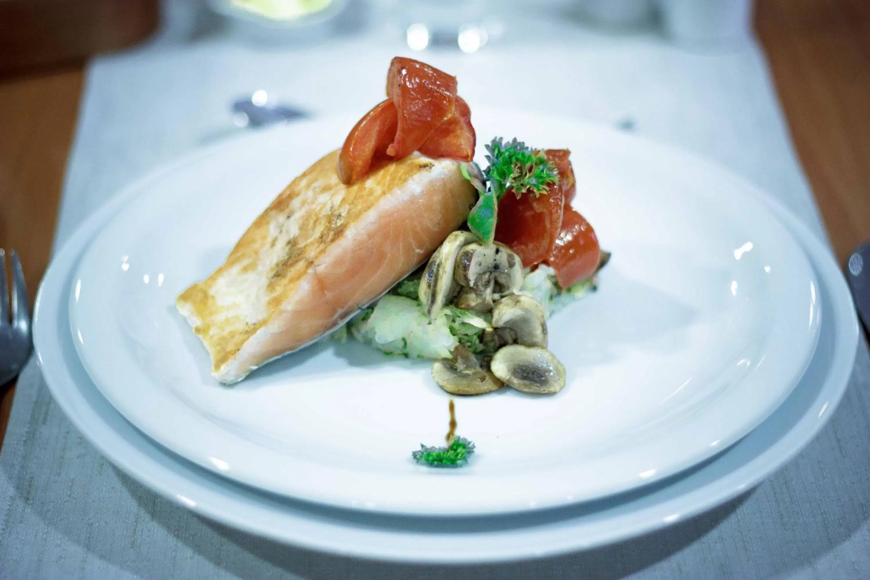 Food close-up in Hotel Diego De Almagro Rancagua
