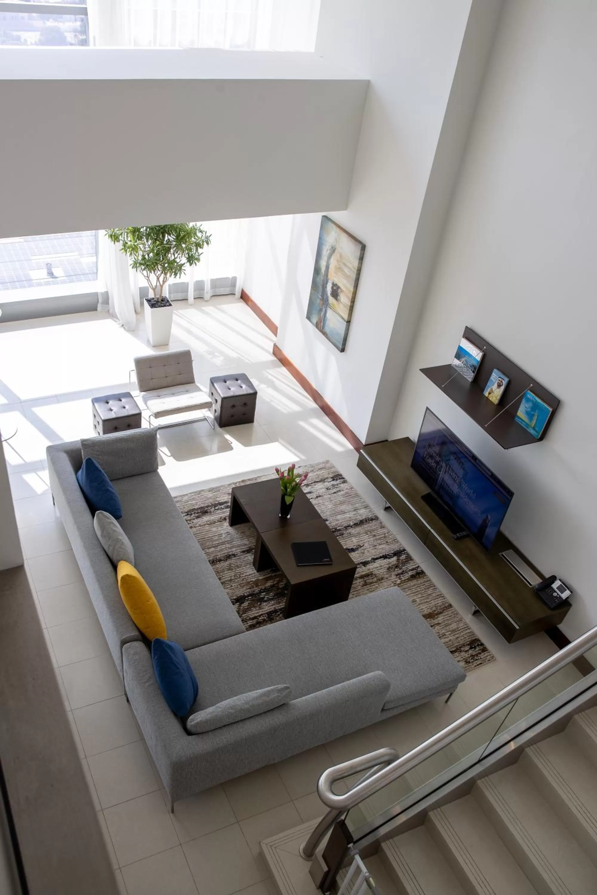 Living room in Jumeirah Living World Trade Centre Dubai