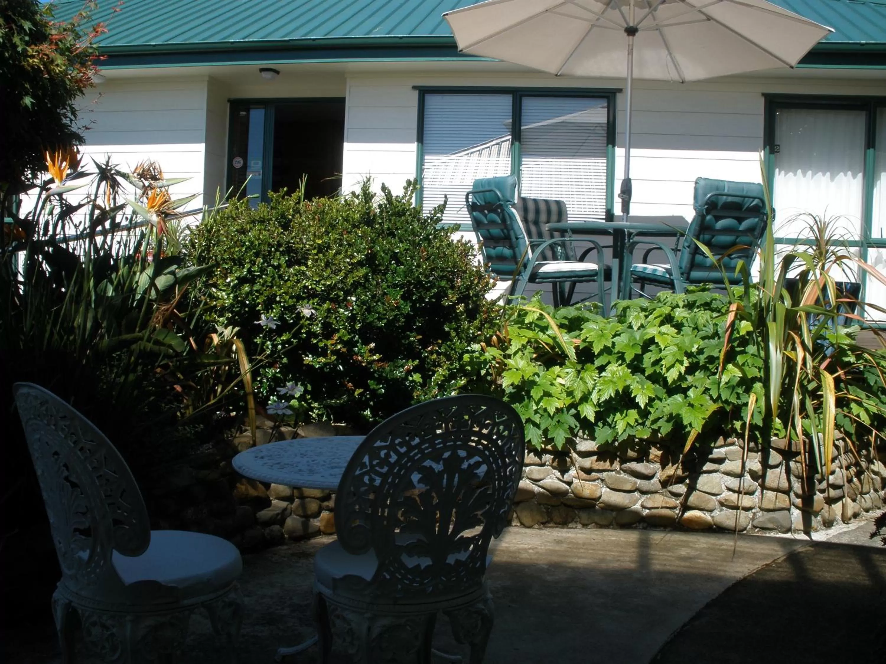 Garden in Andrea's Bed & Breakfast