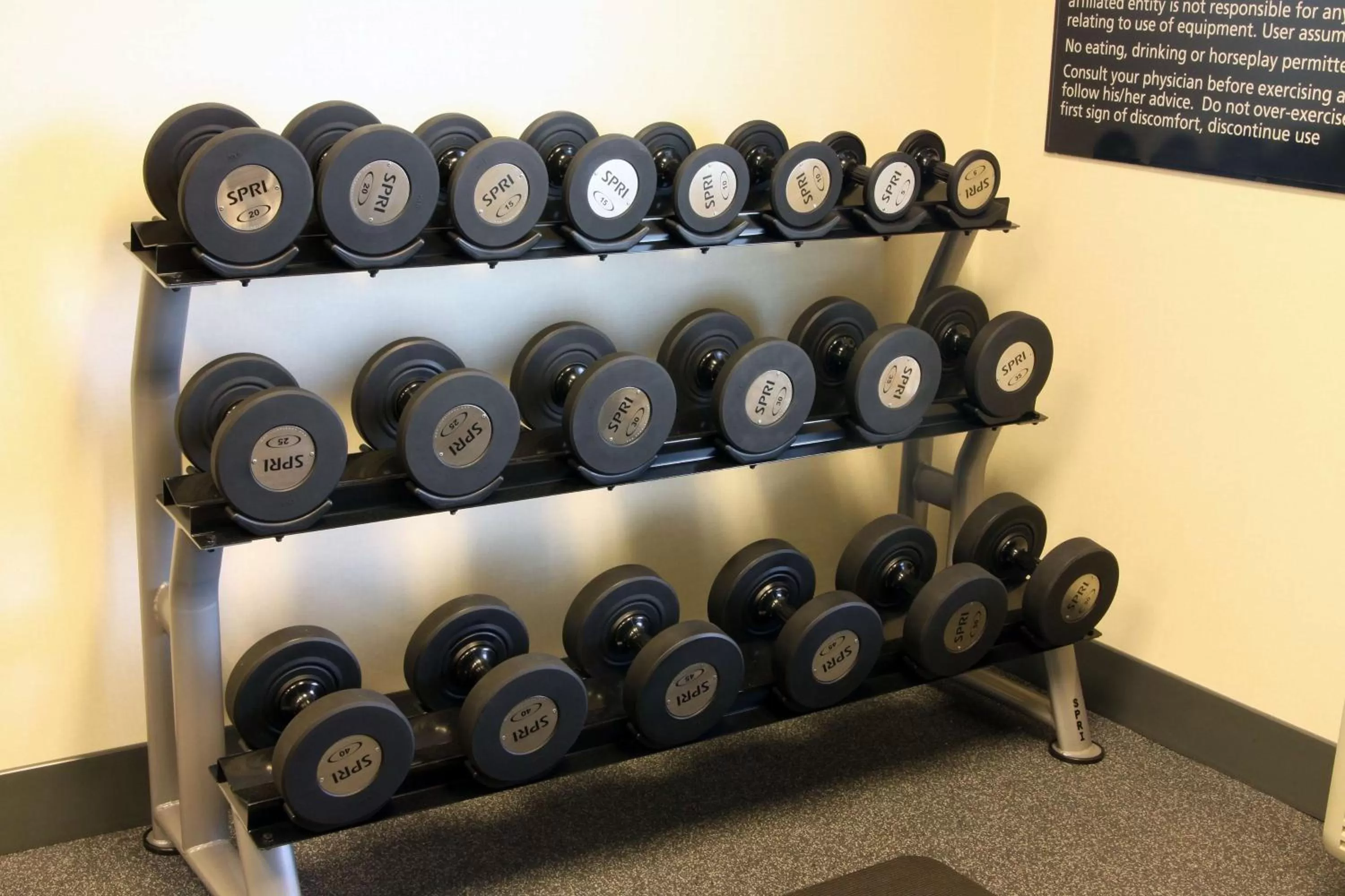 Fitness centre/facilities in Hampton Inn & Suites Paducah