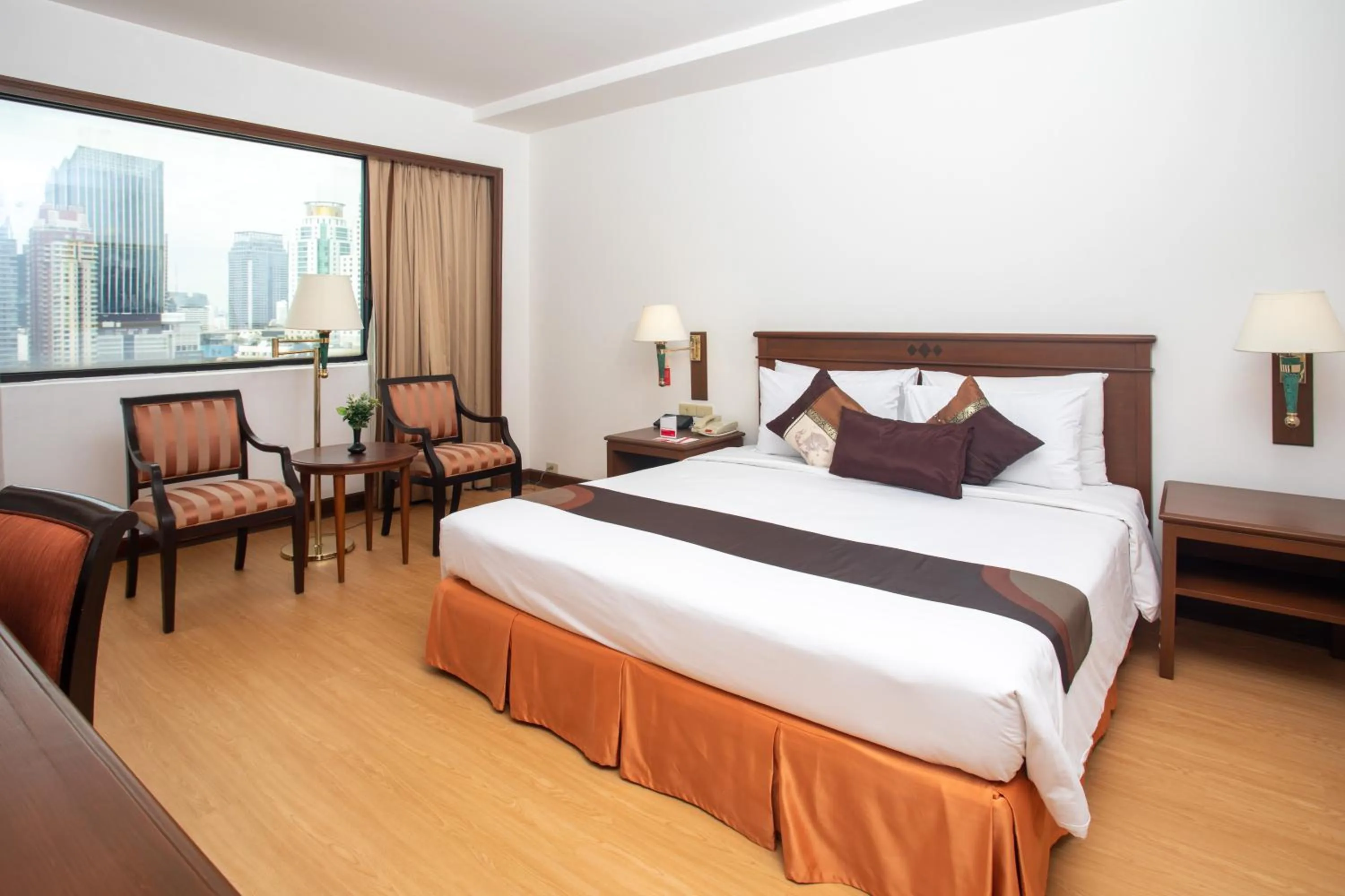 Bed in Ramada by Wyndham D MA Bangkok