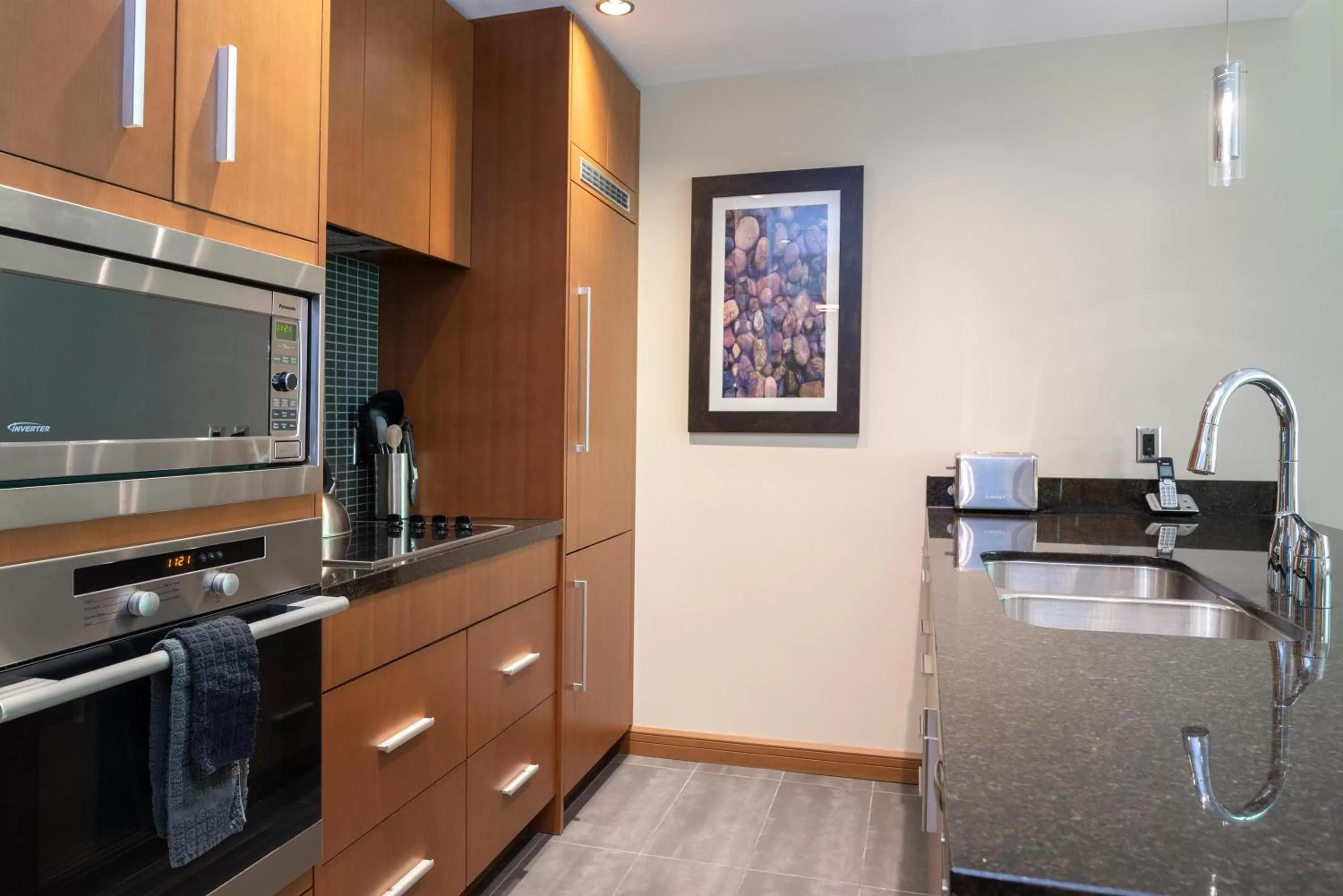 Kitchen or kitchenette in Sutton Place Hotel Revelstoke Mountain Resort