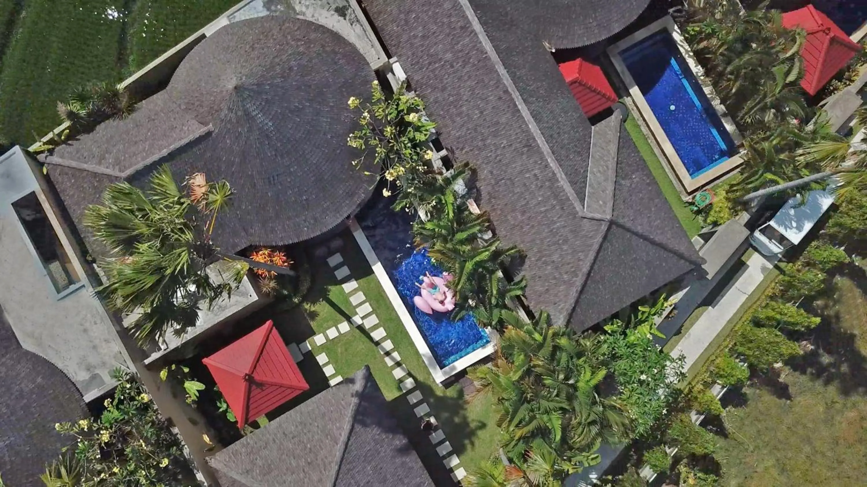 Bird's eye view in The Bidadari Villas and Spa Umalas - Seminyak