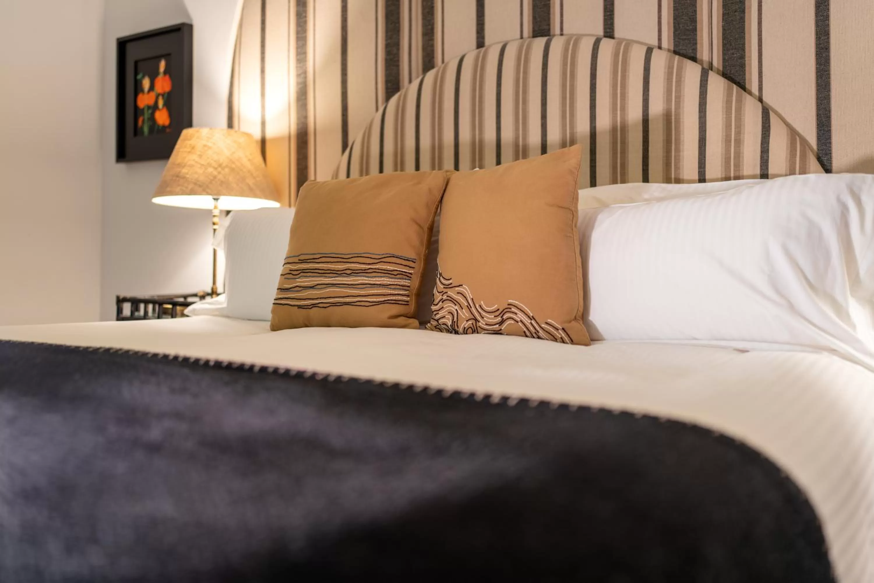 Bed in Orchid House Mexico City