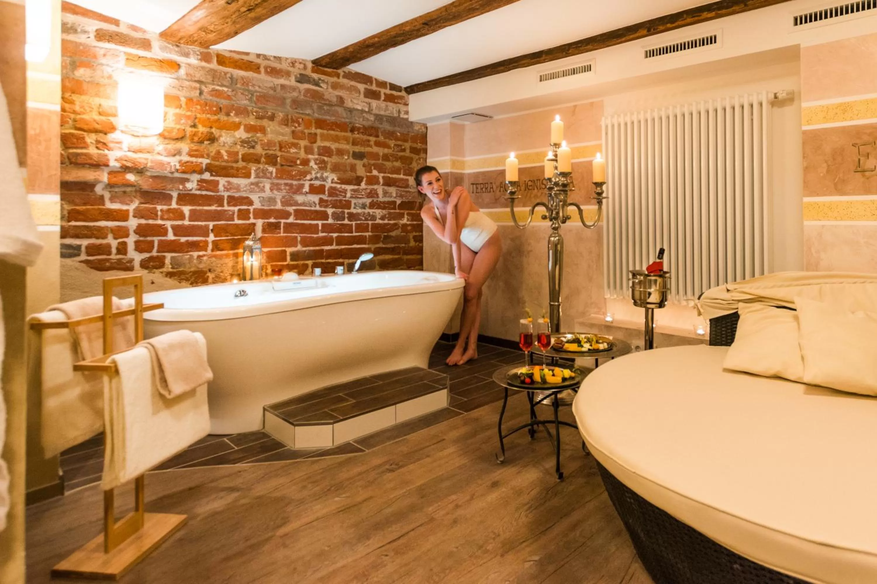 Spa and wellness centre/facilities in Romantik Hotel Scheelehof Stralsund