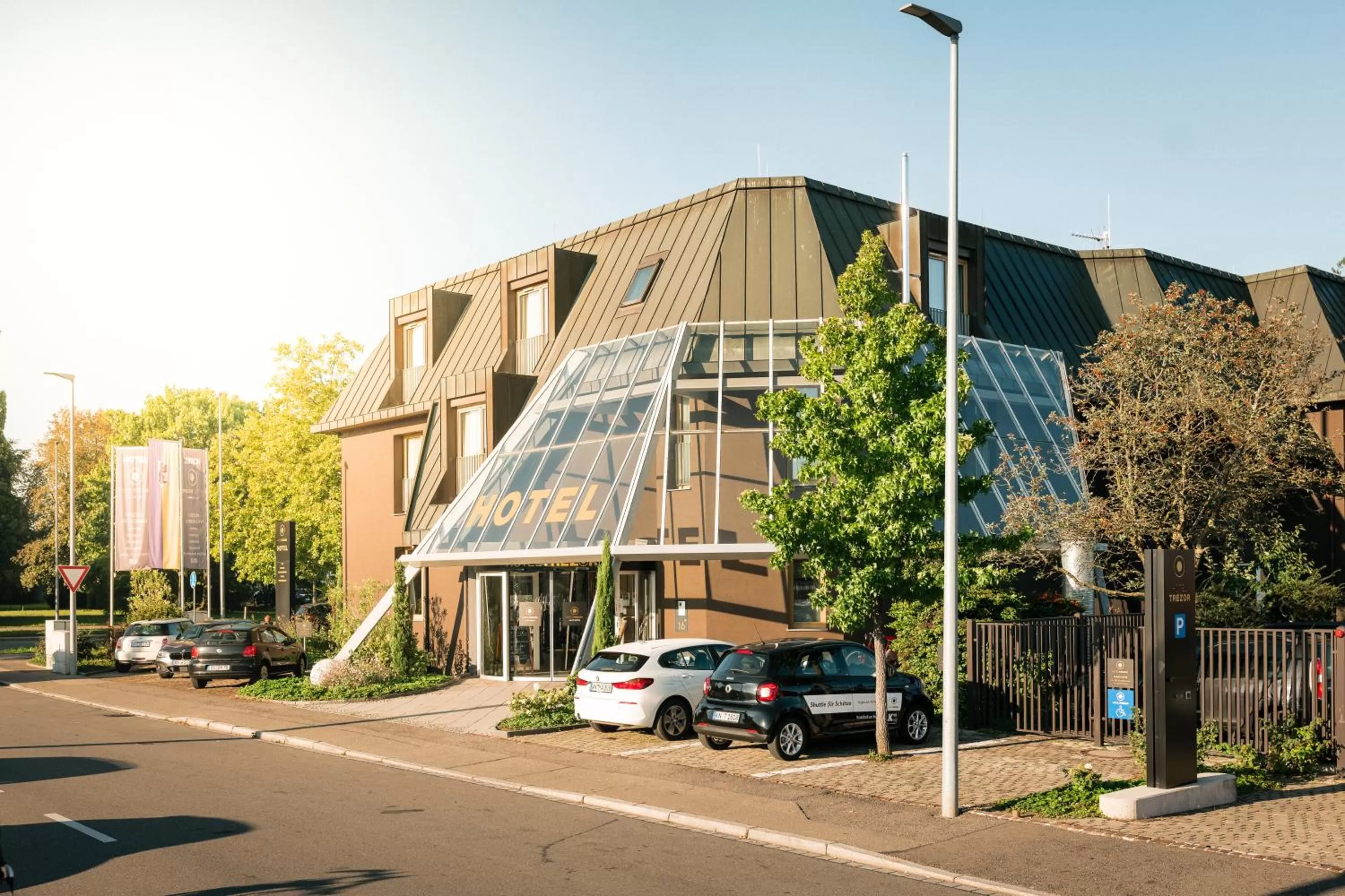 Property building in Hotel Trezor